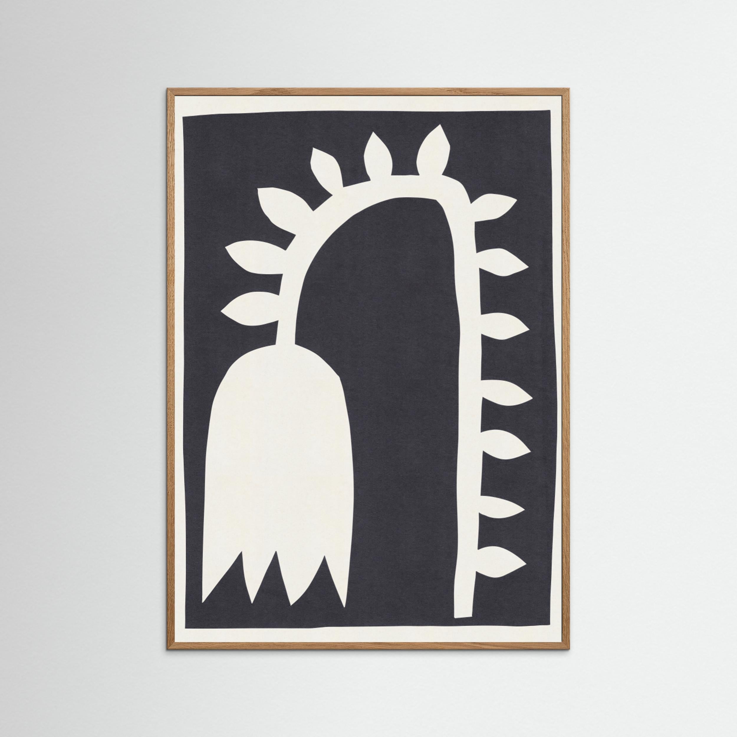 Black Tulip 2 by Alisa Galitsyna - Fine Art Paper Print - dreamtprint.art - 14 x 21 cm / 5 x 8″ (A5)