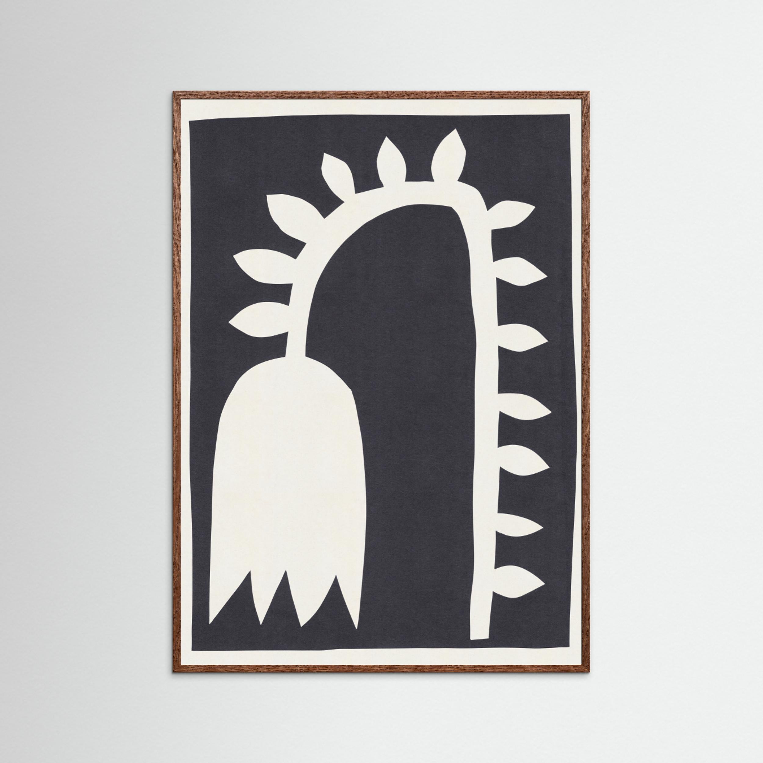 Black Tulip 2 by Alisa Galitsyna - Fine Art Paper Print - dreamtprint.art - 14 x 21 cm / 5 x 8″ (A5)