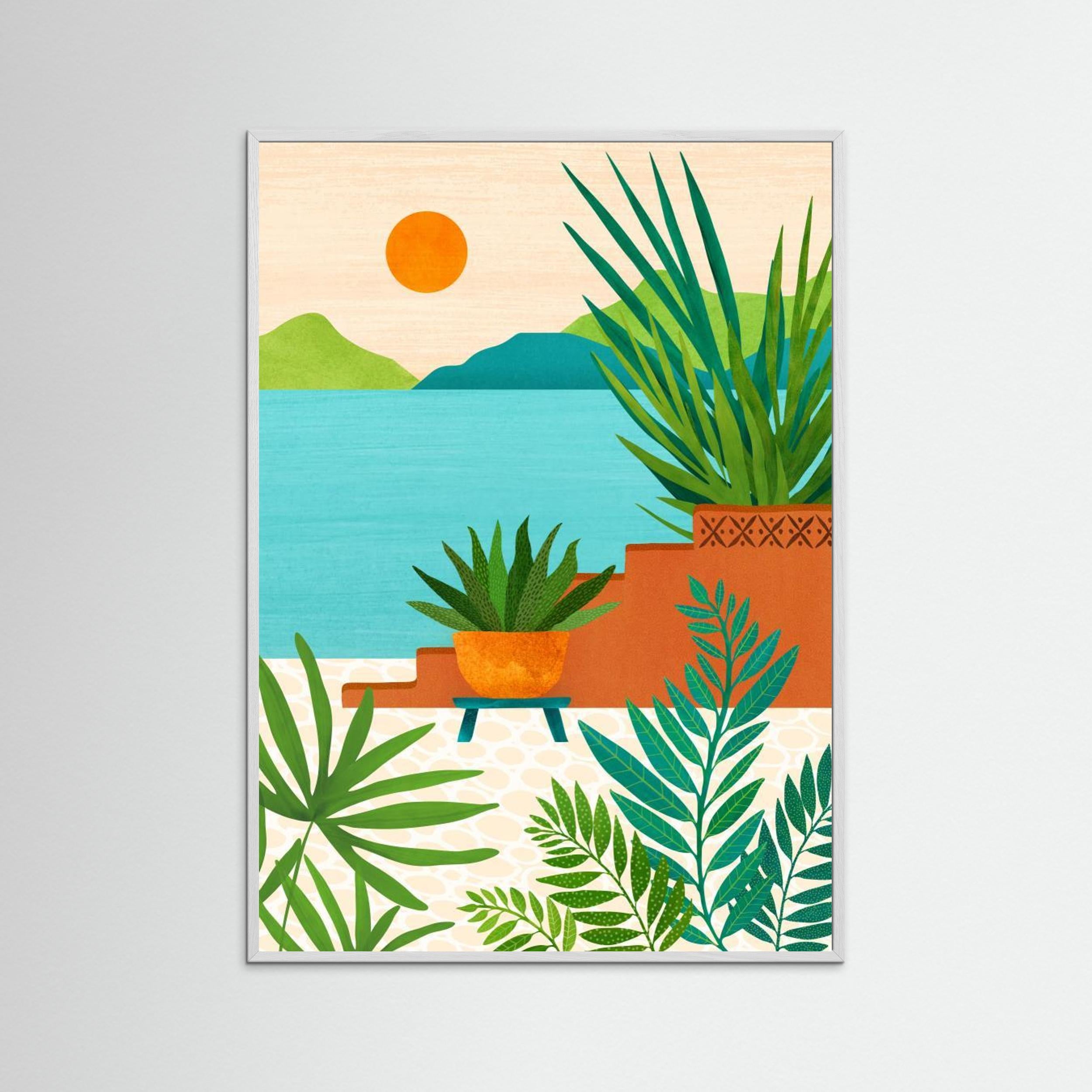 Bali Coast Sunset by Kristian Gallagher