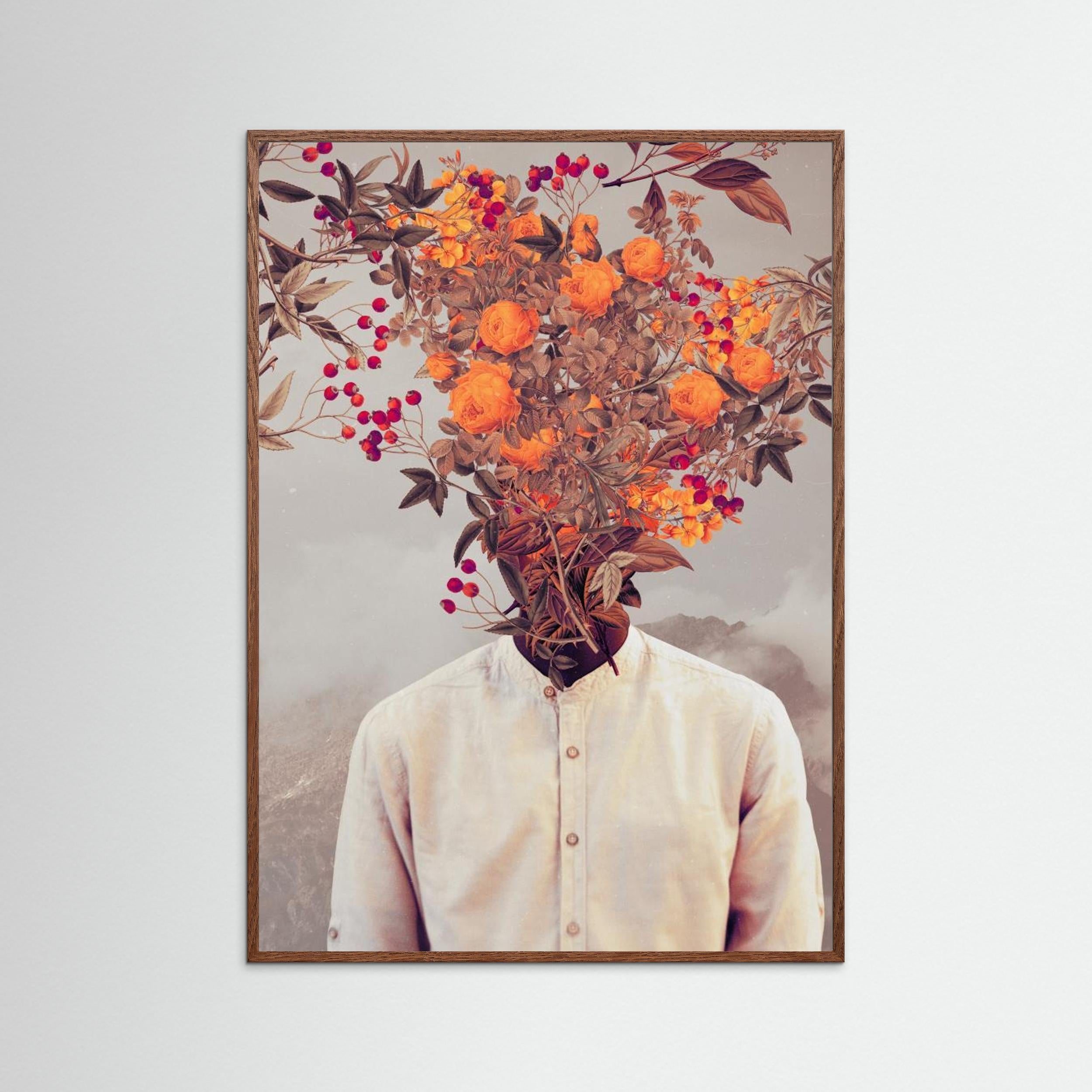 Bright Bloom by Frank Moth - Fine Art Paper Print - dreamtprint.art - 14 x 21 cm / 5 x 8″ (A5)