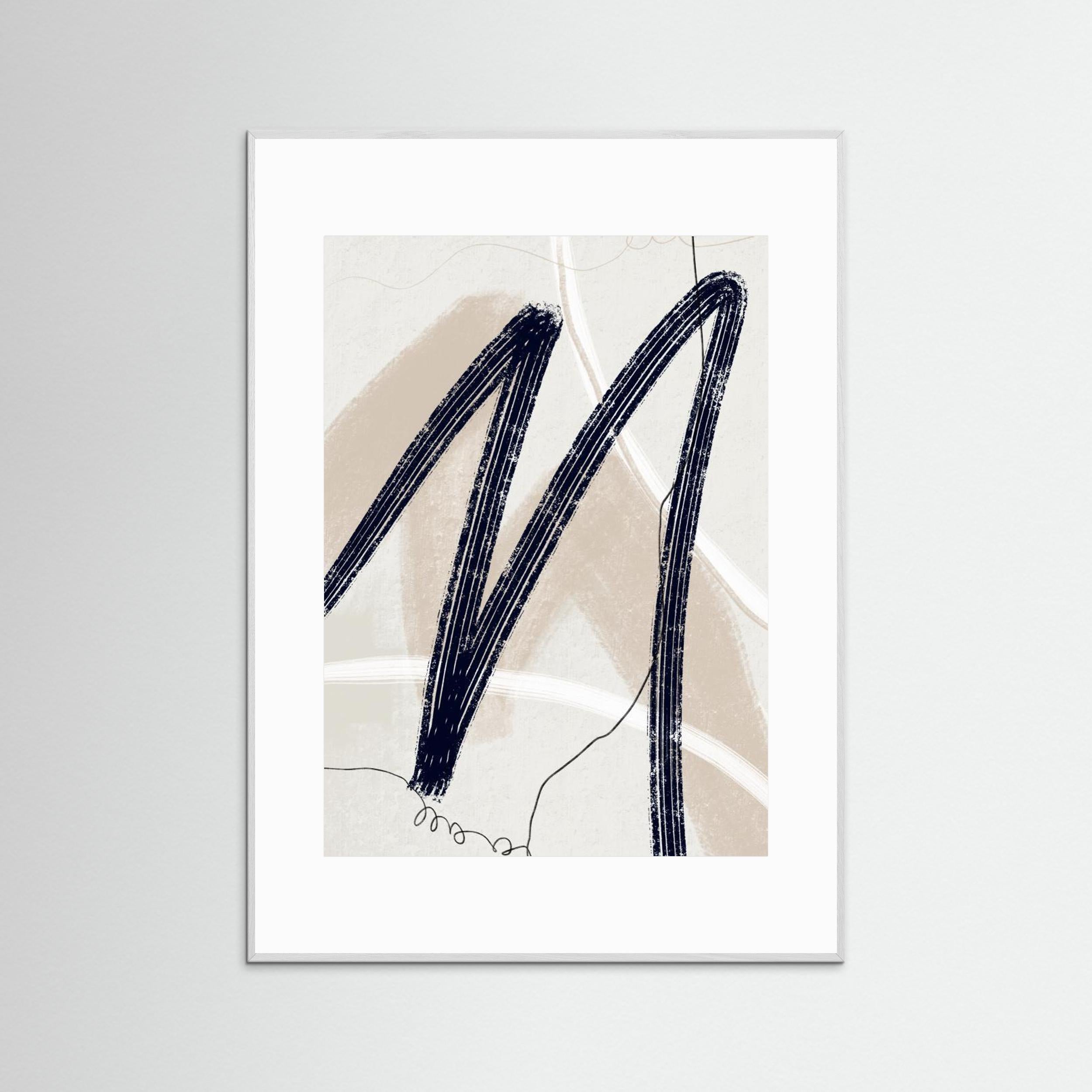 Abstract Lines No. 2 by Anne Marie Volfova