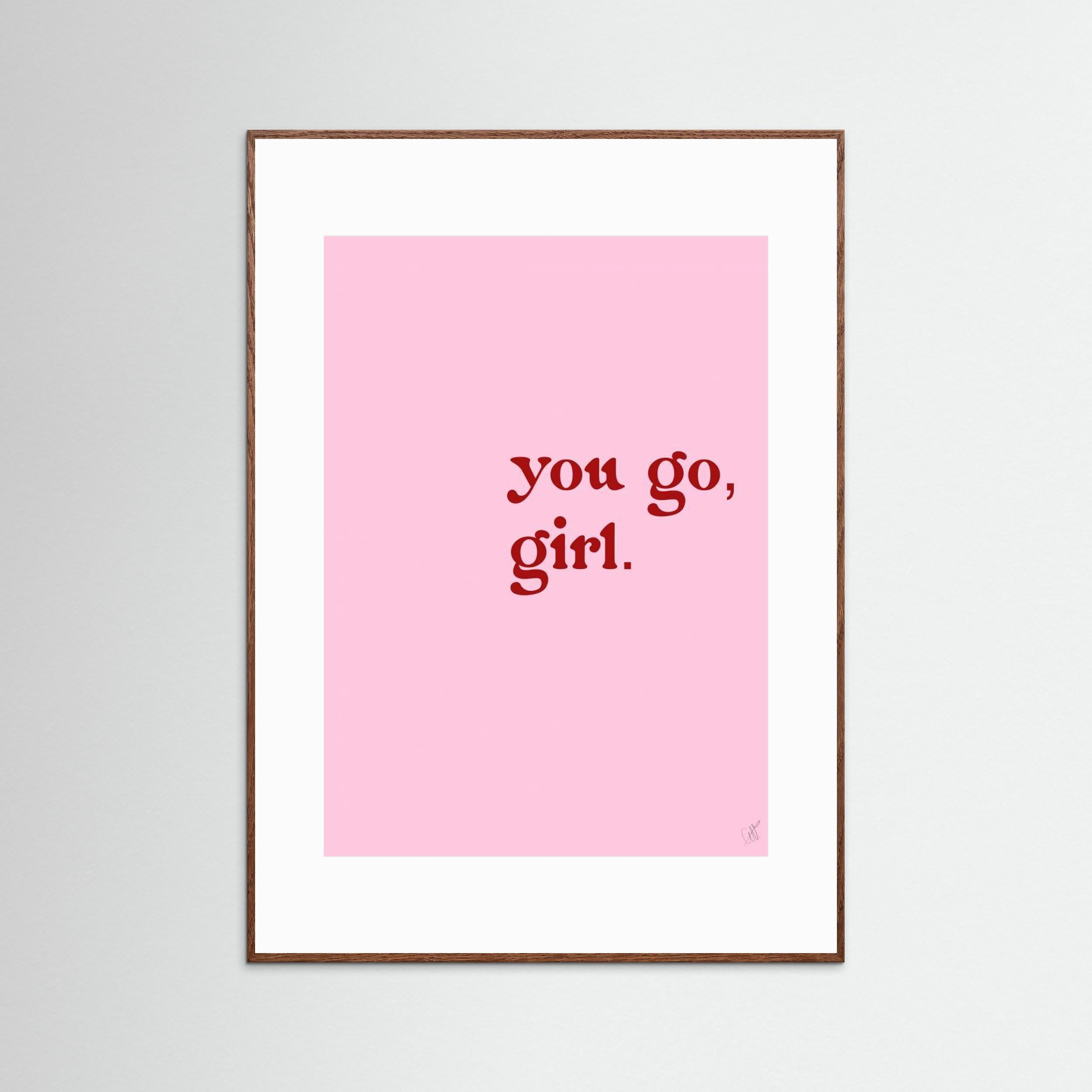 You go girl! by Anne Marie Volfova