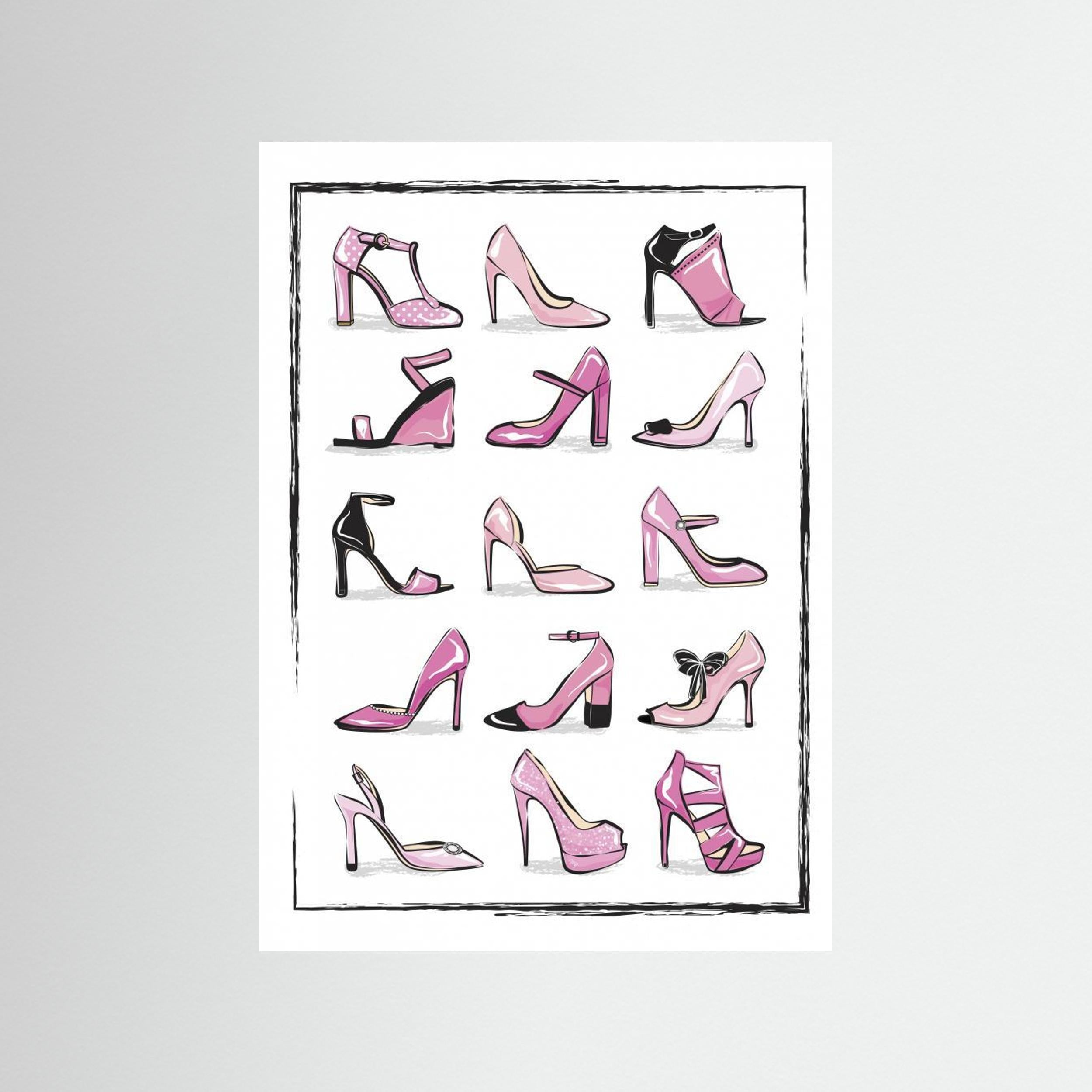 Pink Shoes by Martina