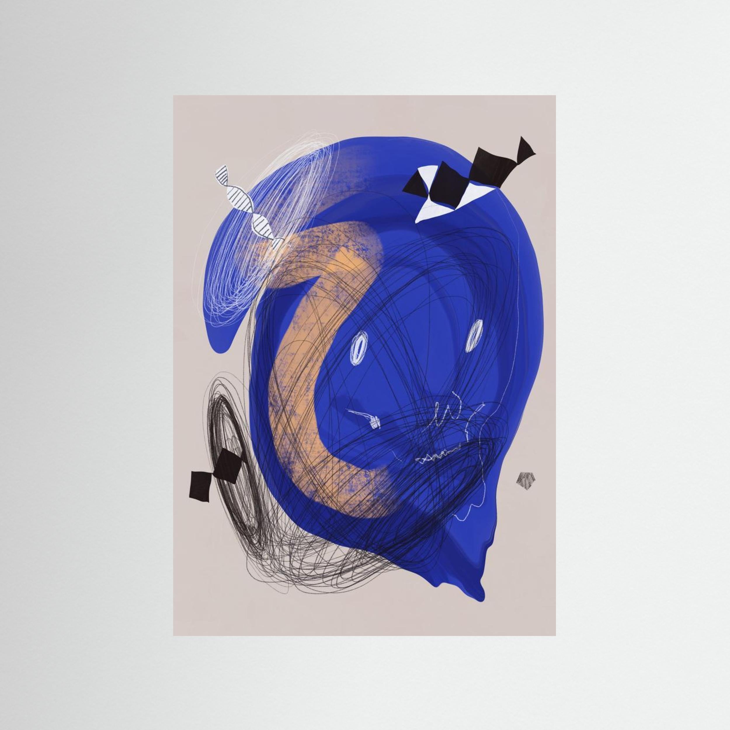 Space Skeleton by Little Dean