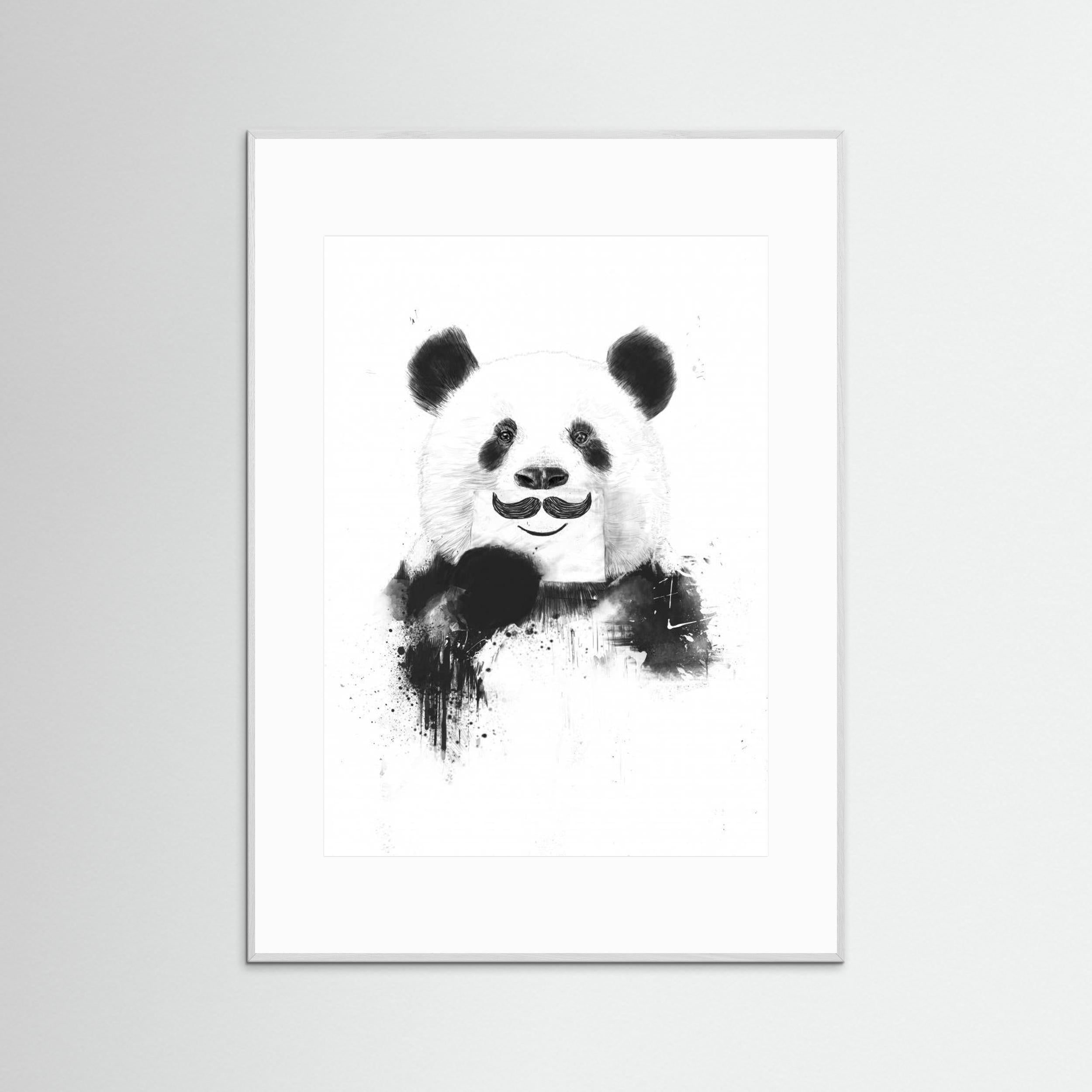 Funny panda by Balazs Solti