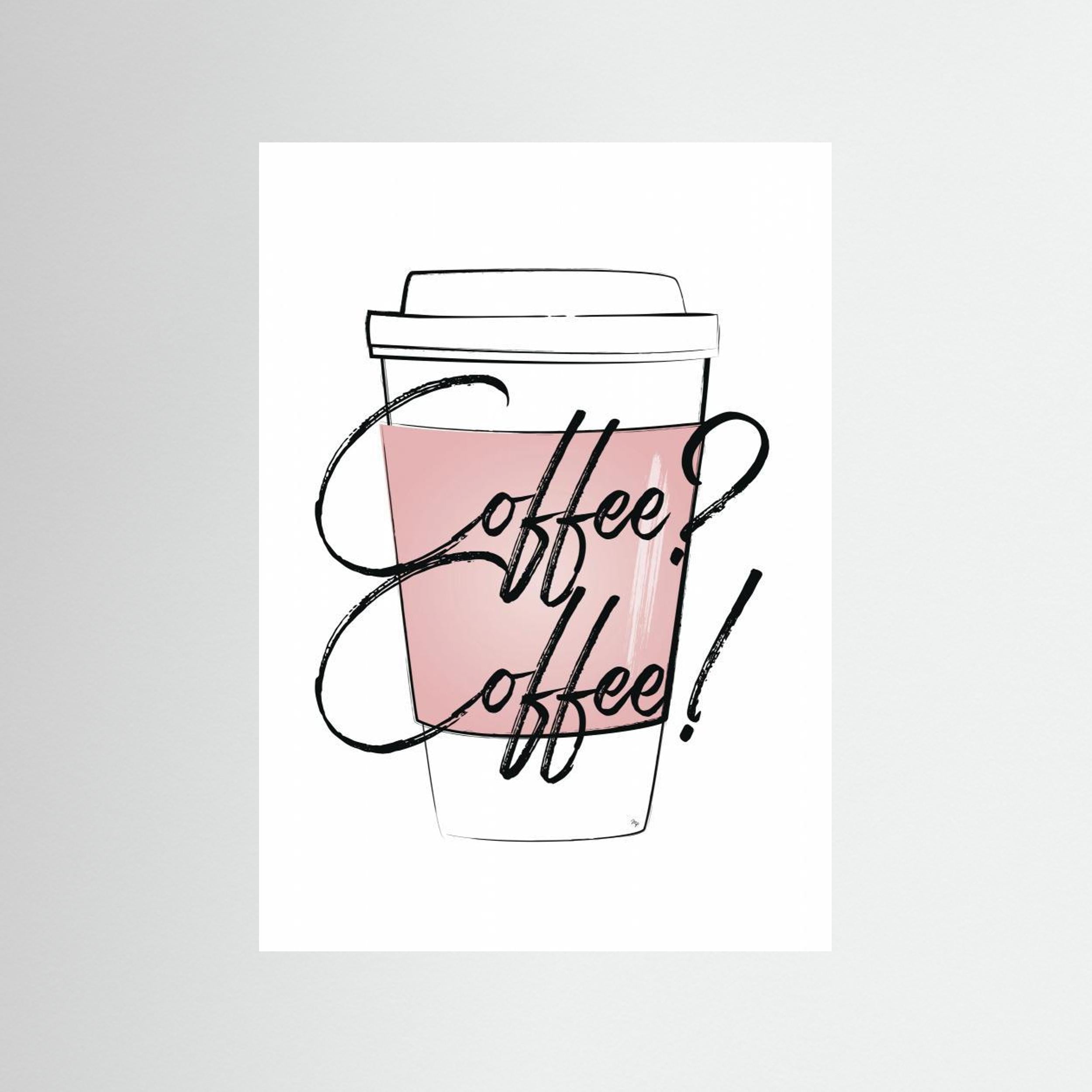 Coffee? Coffee! by Martina - Fine Art Paper Print - dreamtprint.art - 14 x 21 cm / 5 x 8″ (A5)