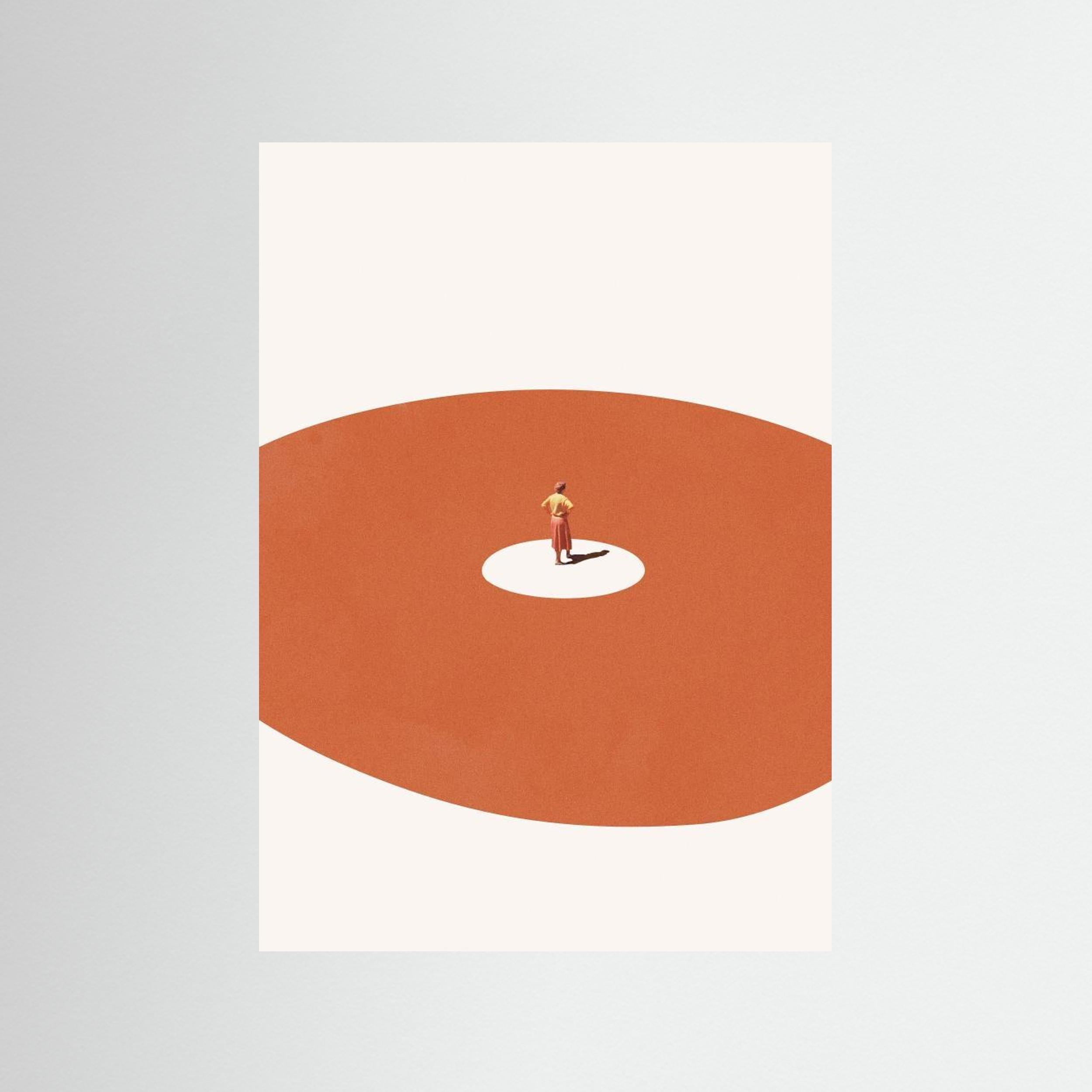 Confidence by Maarten Léon - Fine Art Paper Print - dreamtprint.art - 14 x 21 cm / 5 x 8″ (A5)