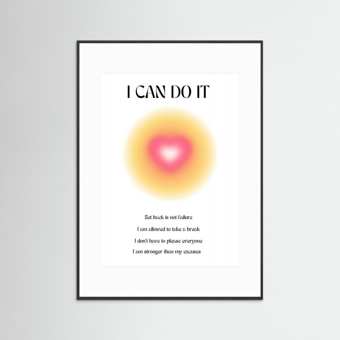 Motivational Aura Poster by Amélie