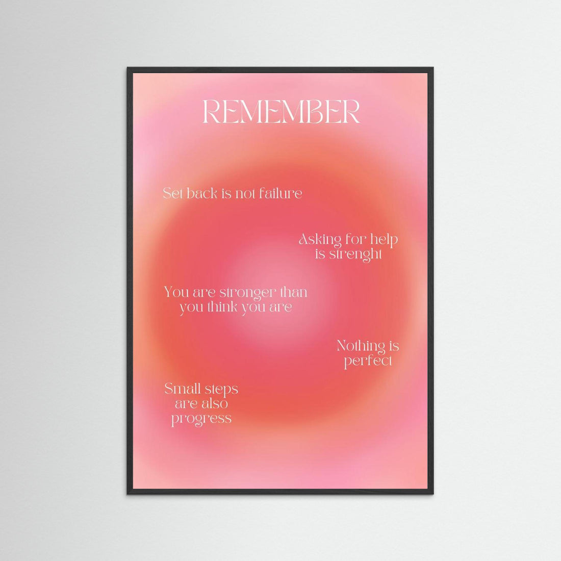 Motivational Aura Poster by Amélie