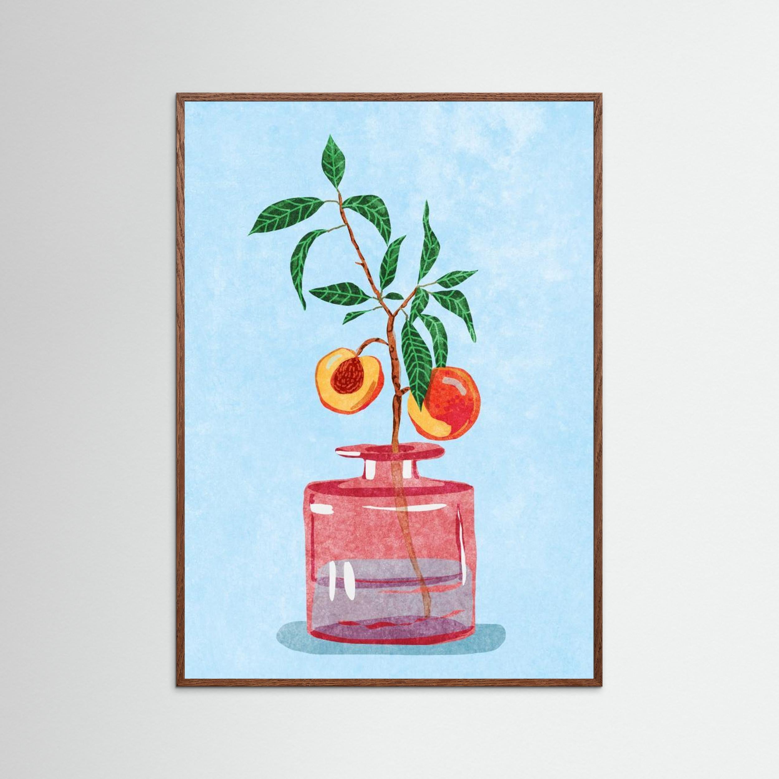 Peach Tree in Vase by Raissa Oltmanns