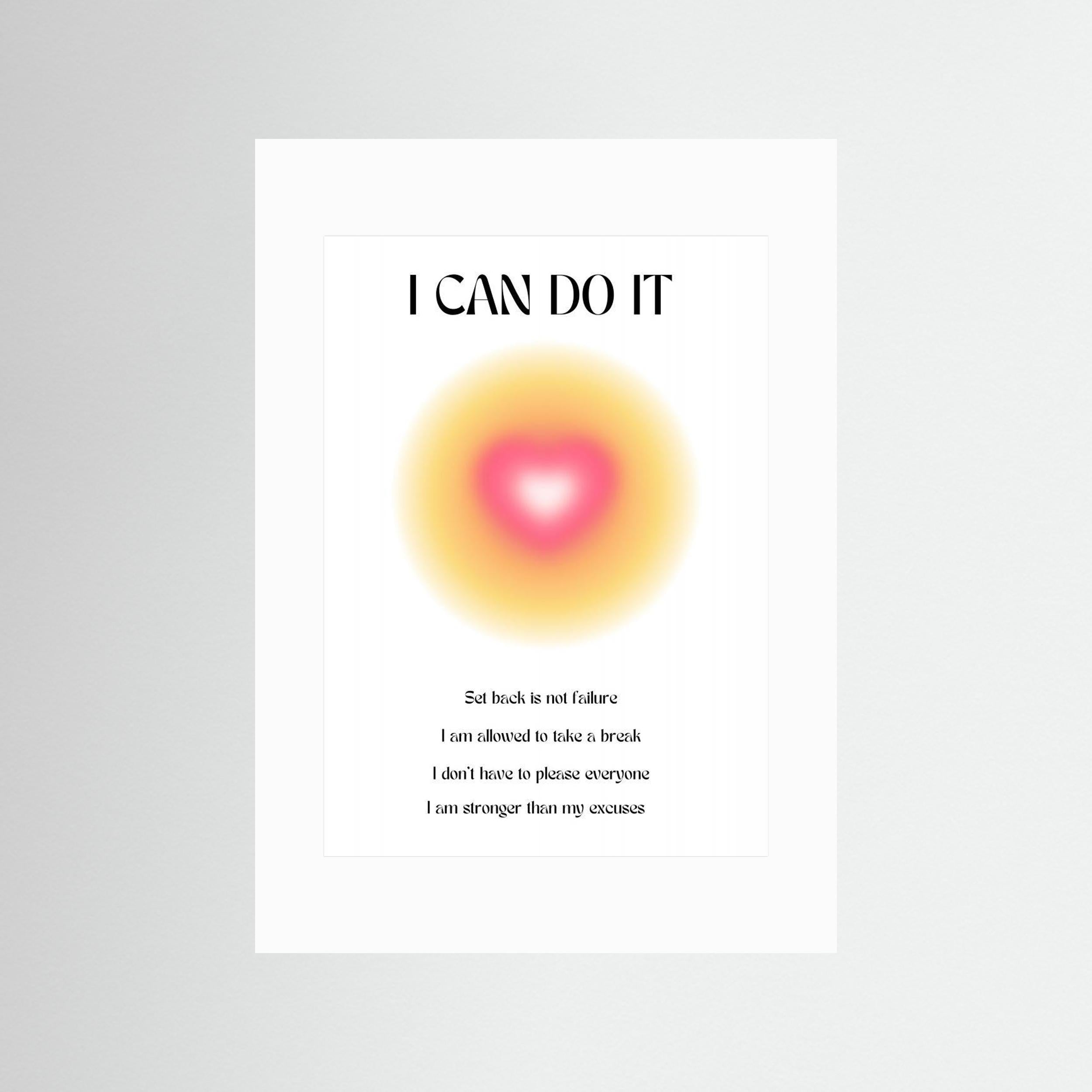 Motivational Aura Poster by Amélie