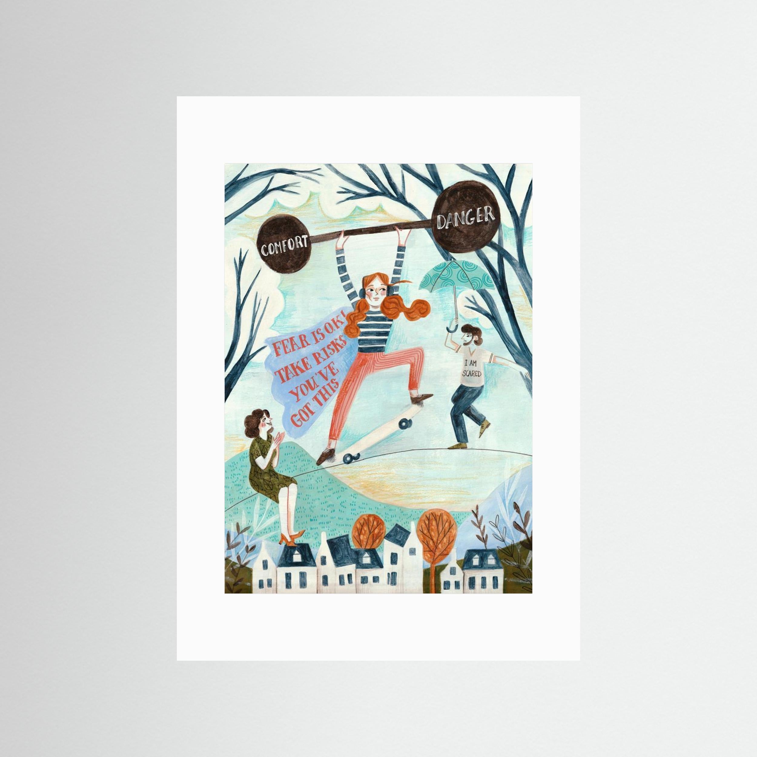 Motivational Teenager by Caroline Bonne Müller