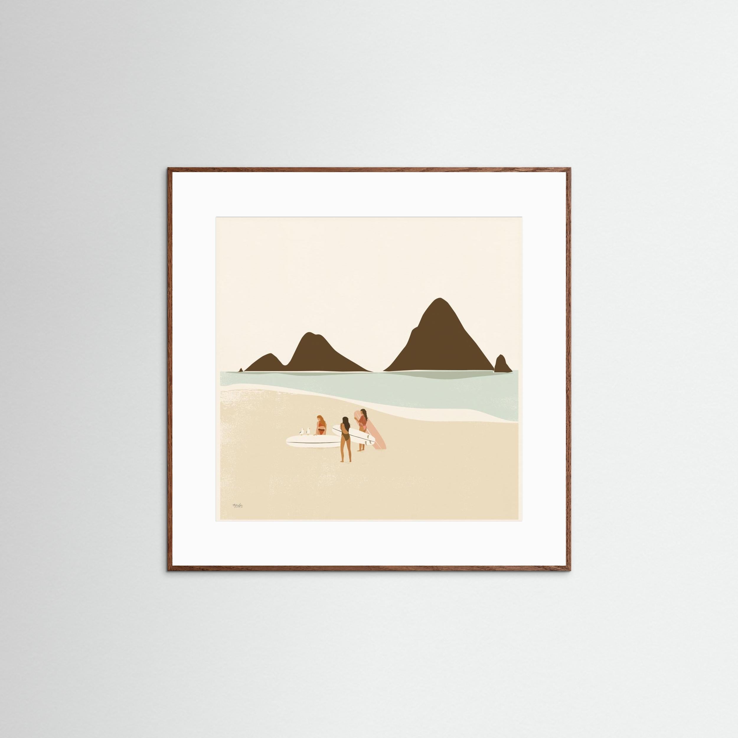 Surf Club by Andi Bell Art