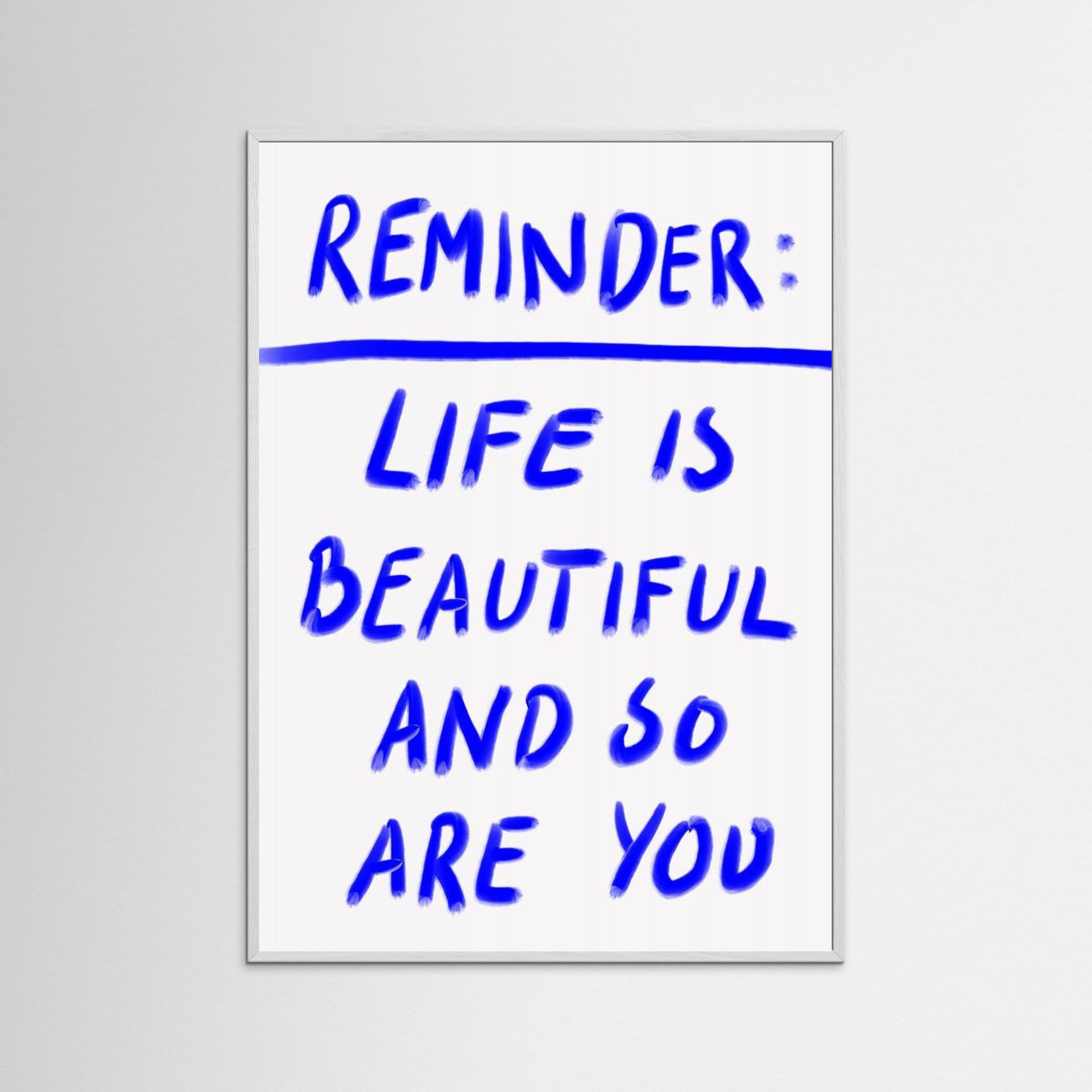 Reminder by Athene Fritsch