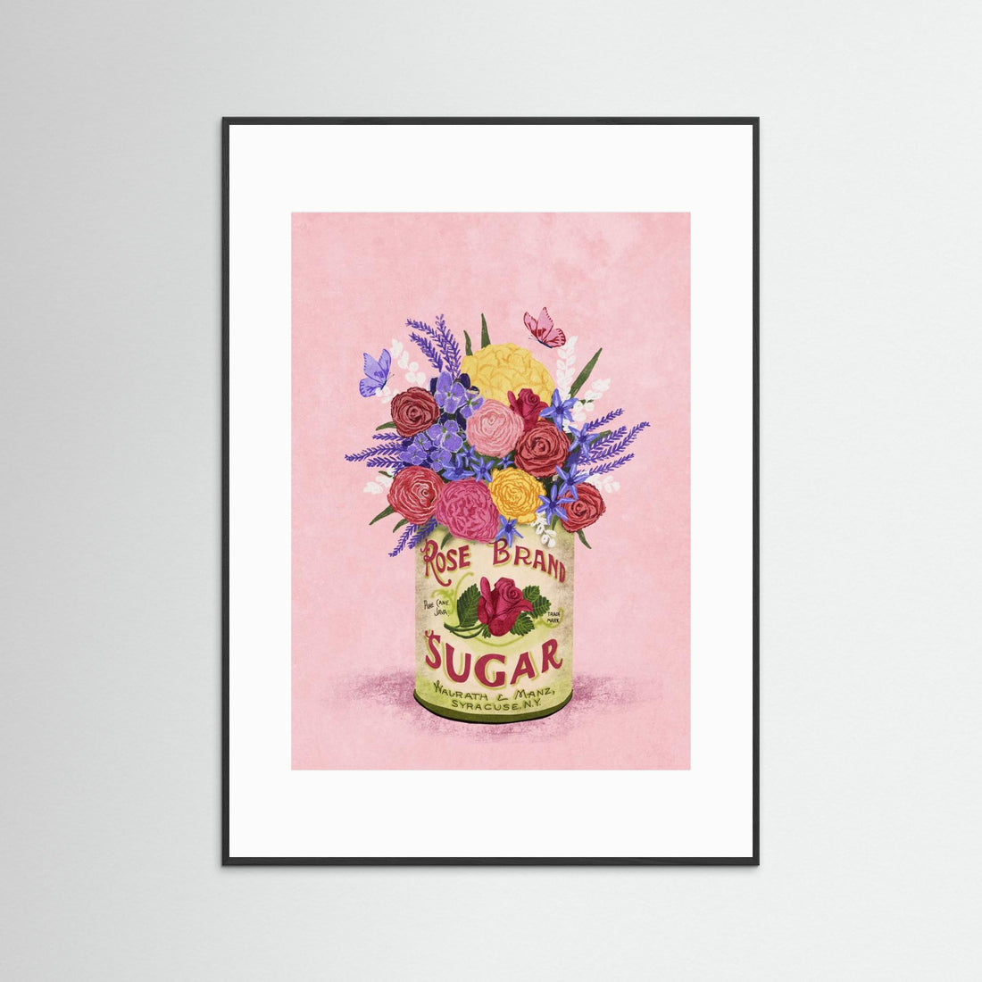 Flowers In a vintage Can by Raissa Oltmanns