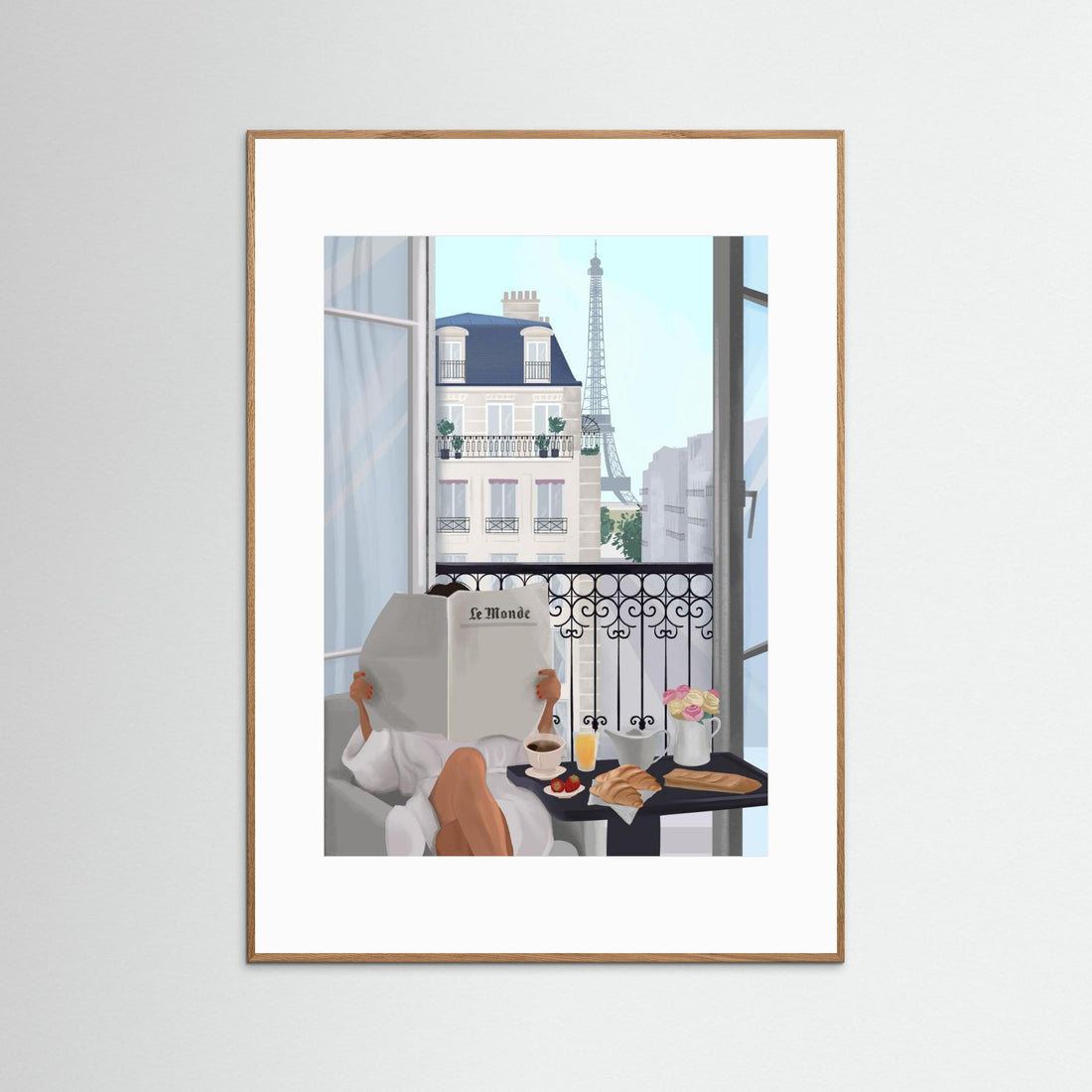 Paris Balcony by Petra Lizde