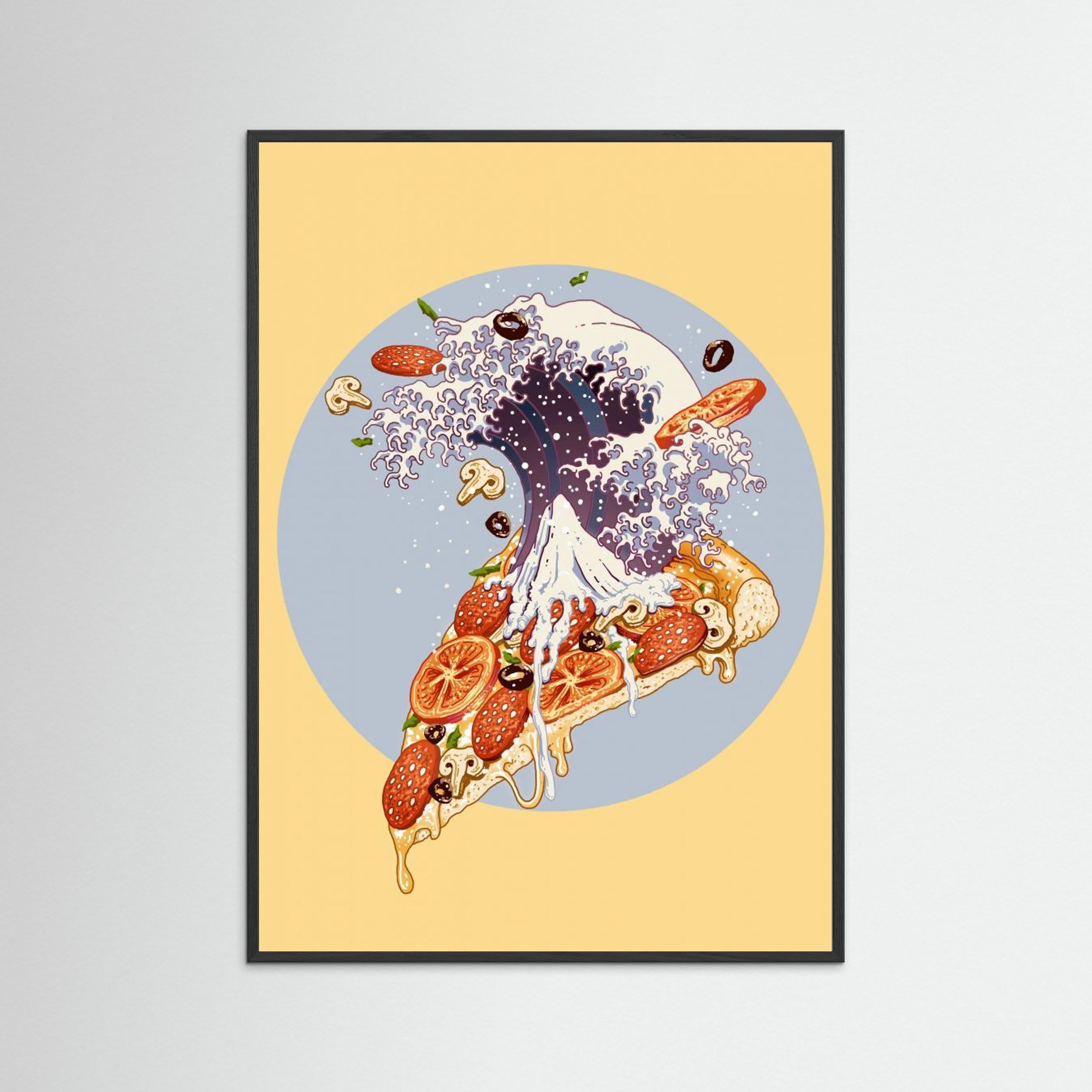 kanagawa pizza by Adam Lawless