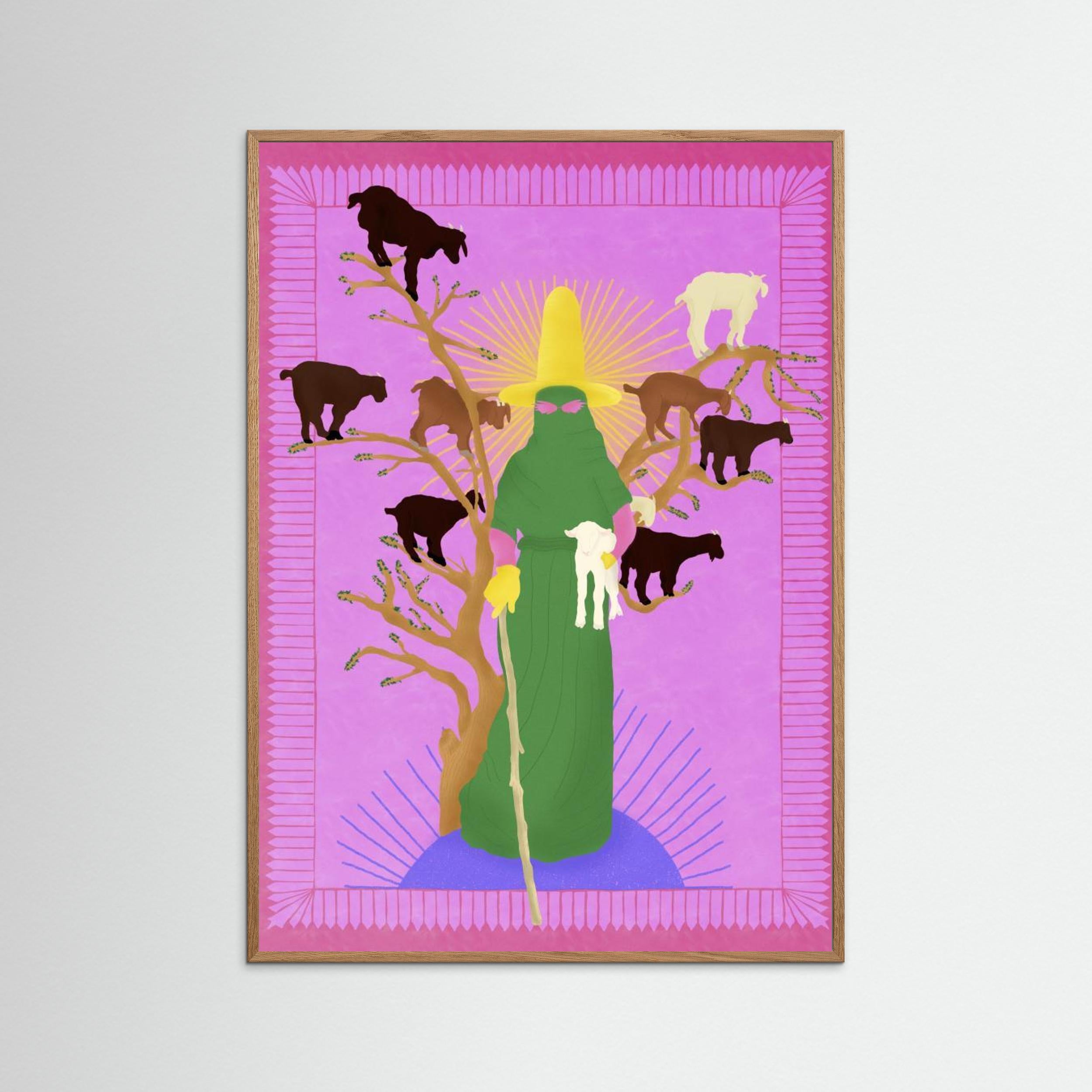 Holy Woman Herder by Jota De Jai