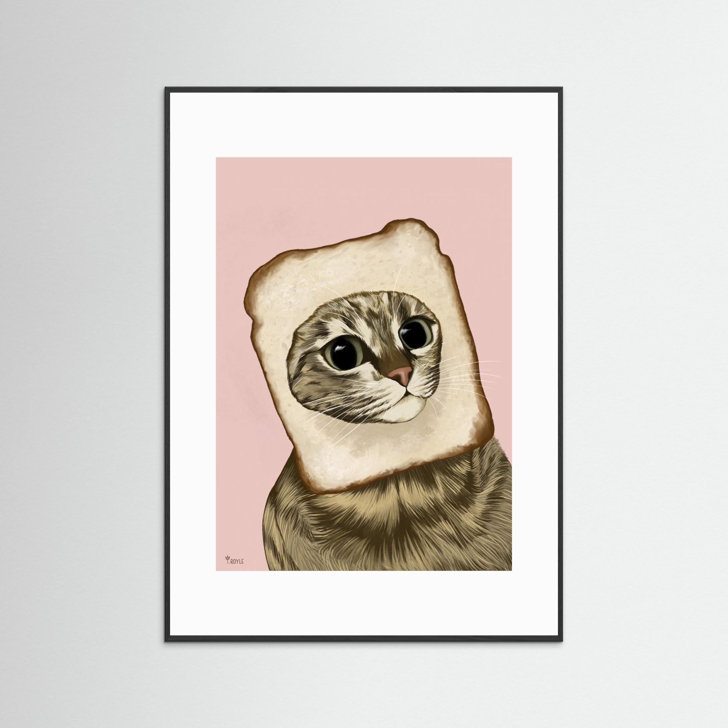 Bread Meme Cat by Tara Royle