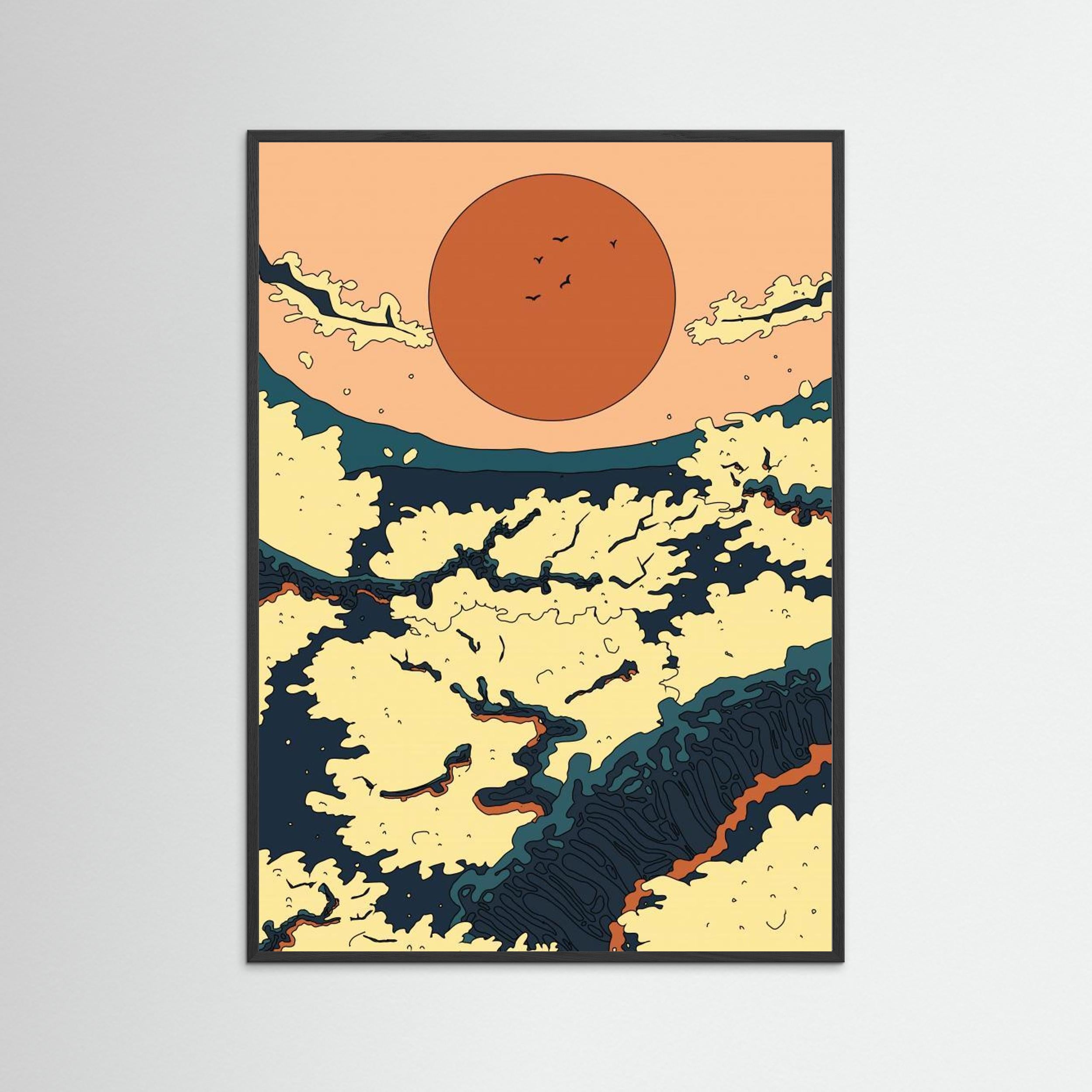 Japanese Sunset by Nicholas