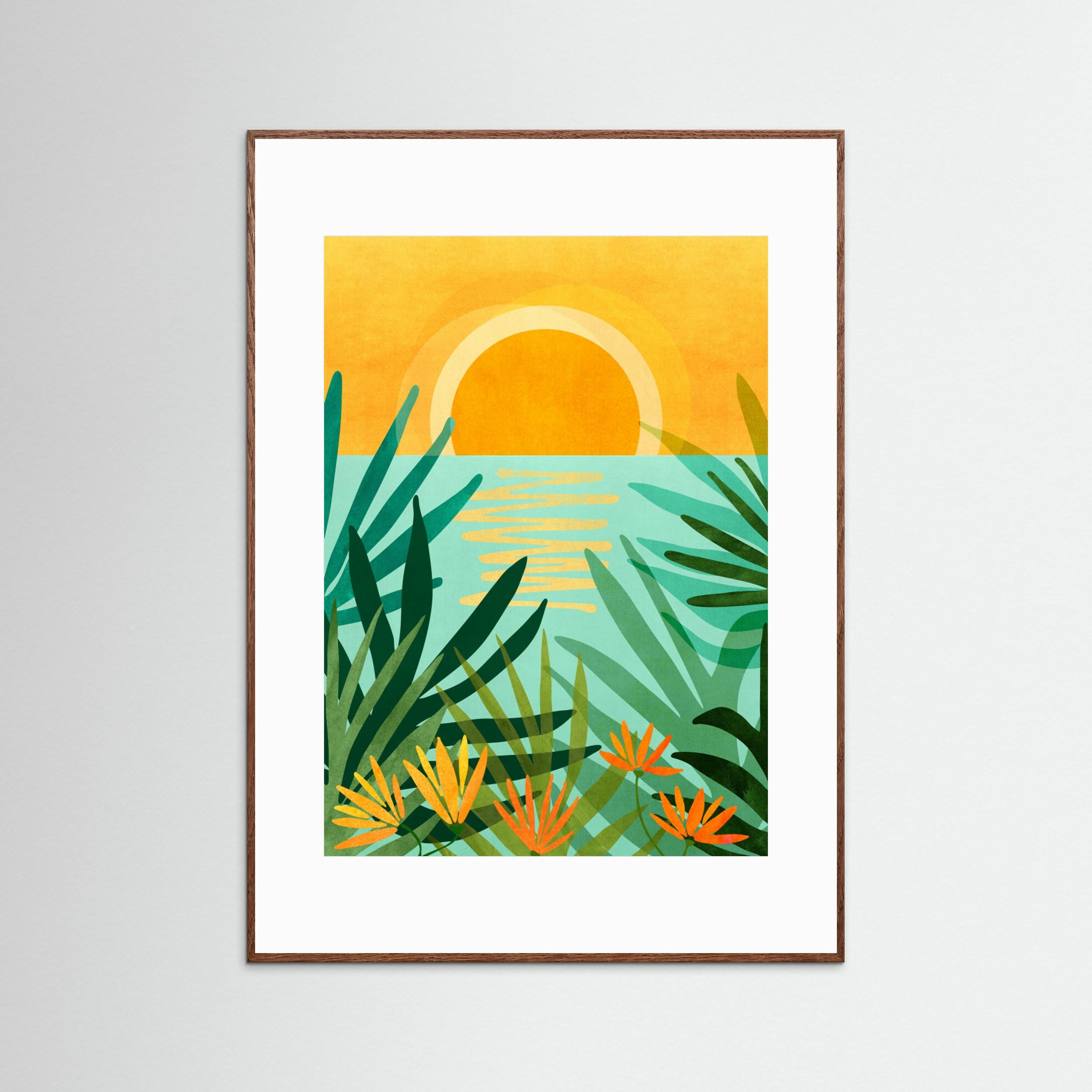 Peaceful Tropics by Kristian Gallagher