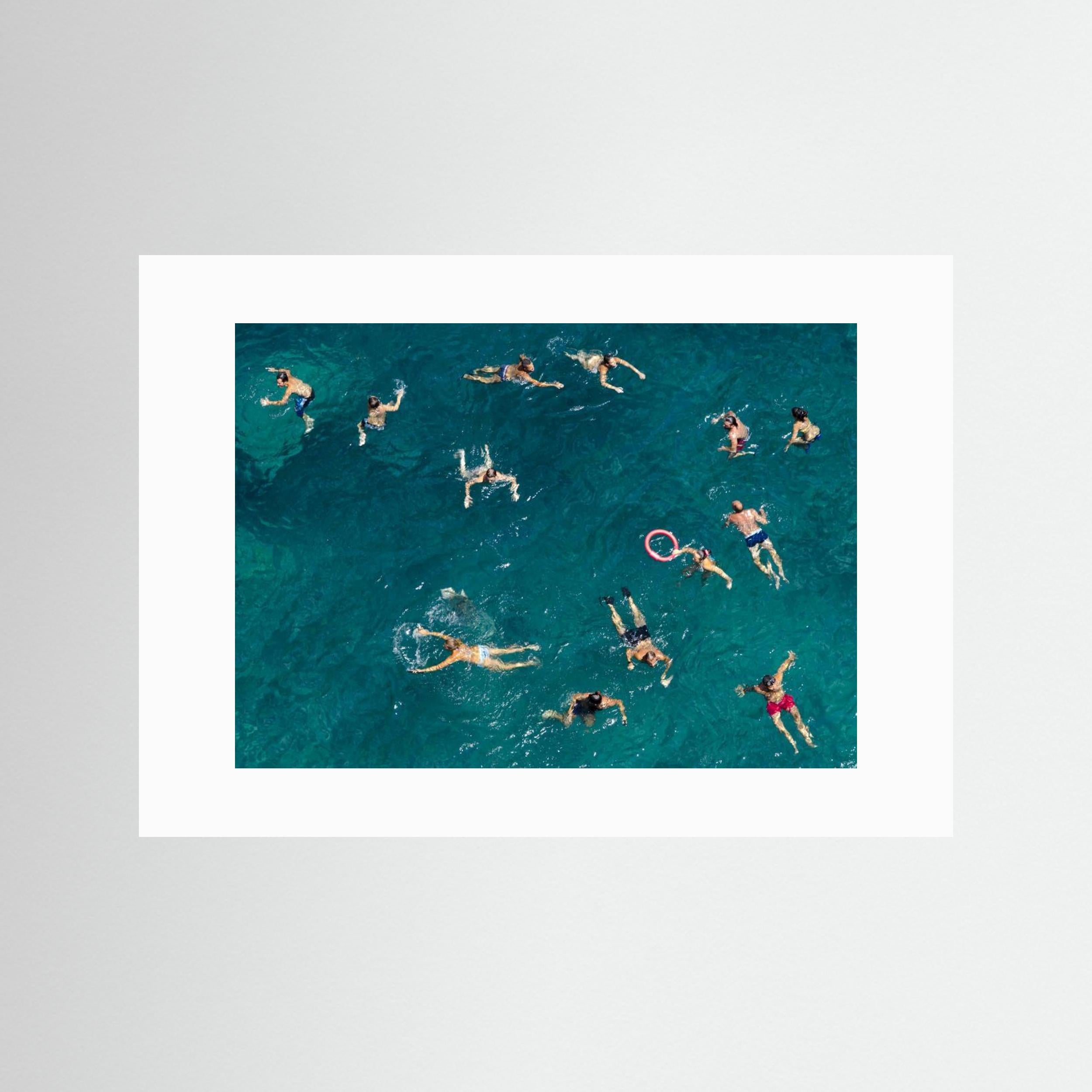 Blue water swim by Carlo Tonti