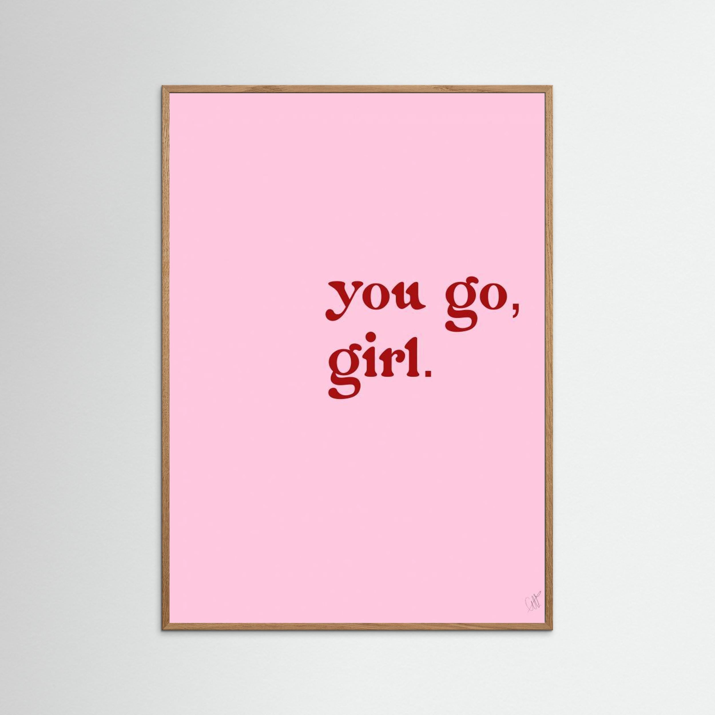 You go girl! by Anne Marie Volfova