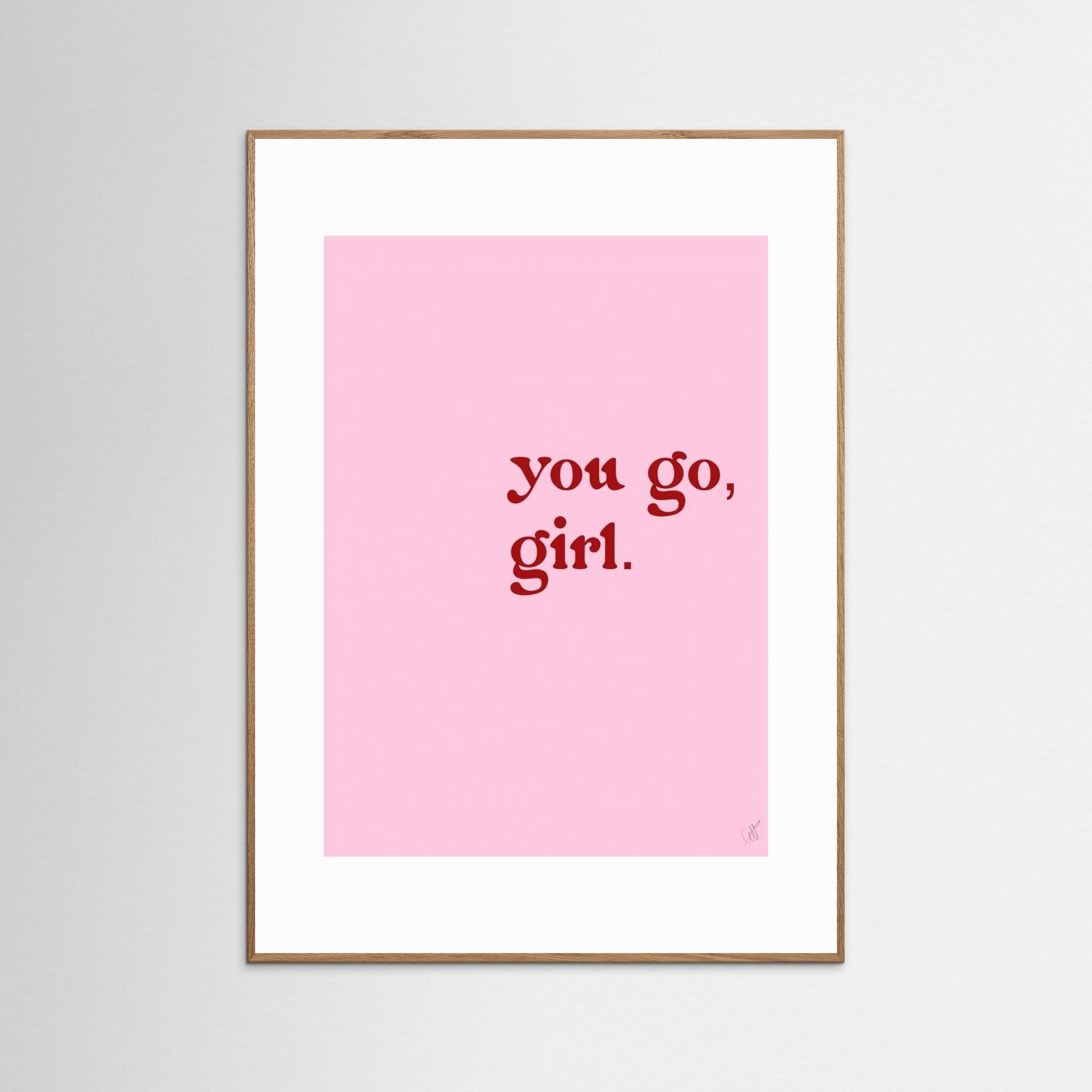 You go girl! by Anne Marie Volfova