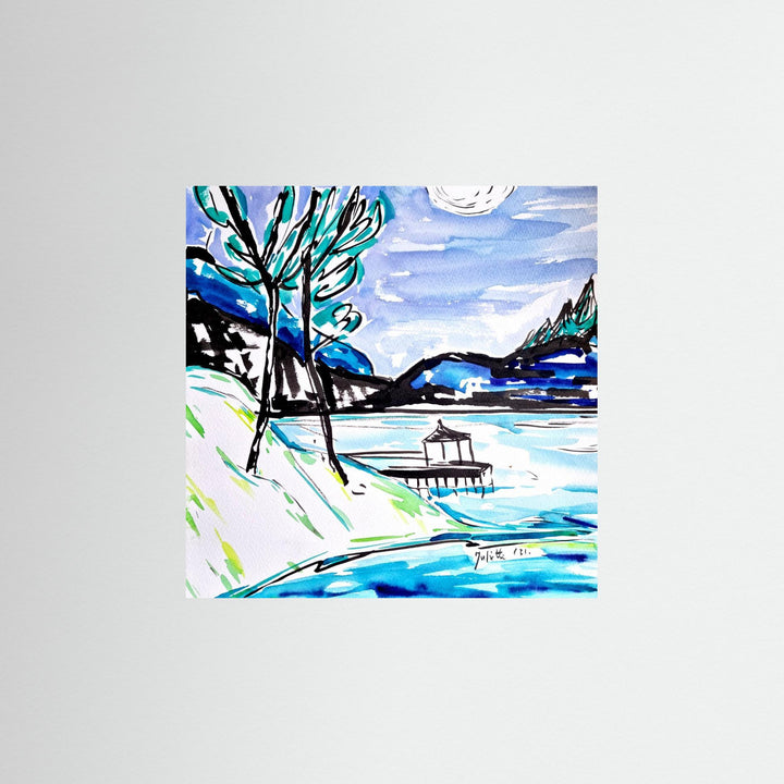 Japanese landscape by Julija Belickienė