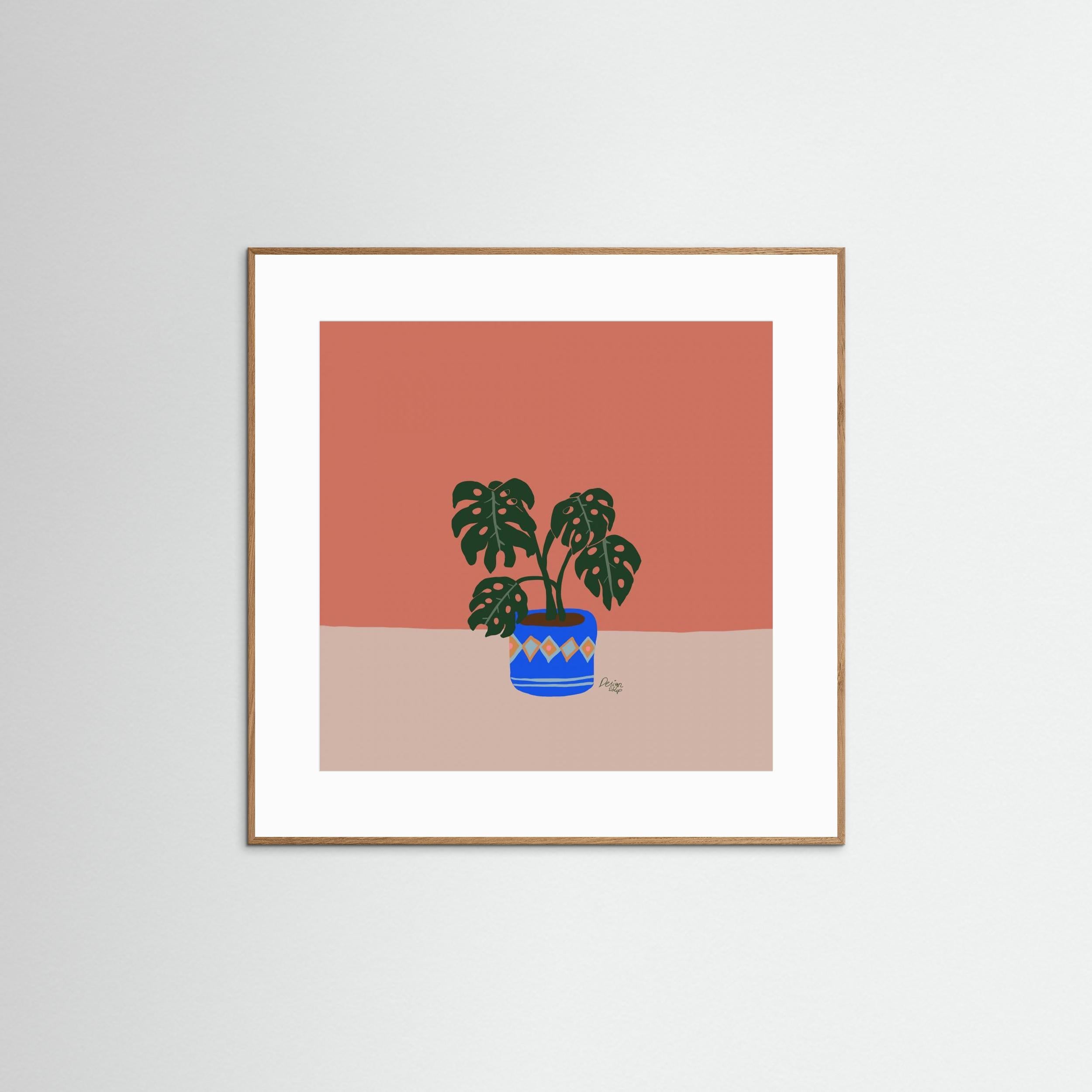 Monstera by Alix Campbell