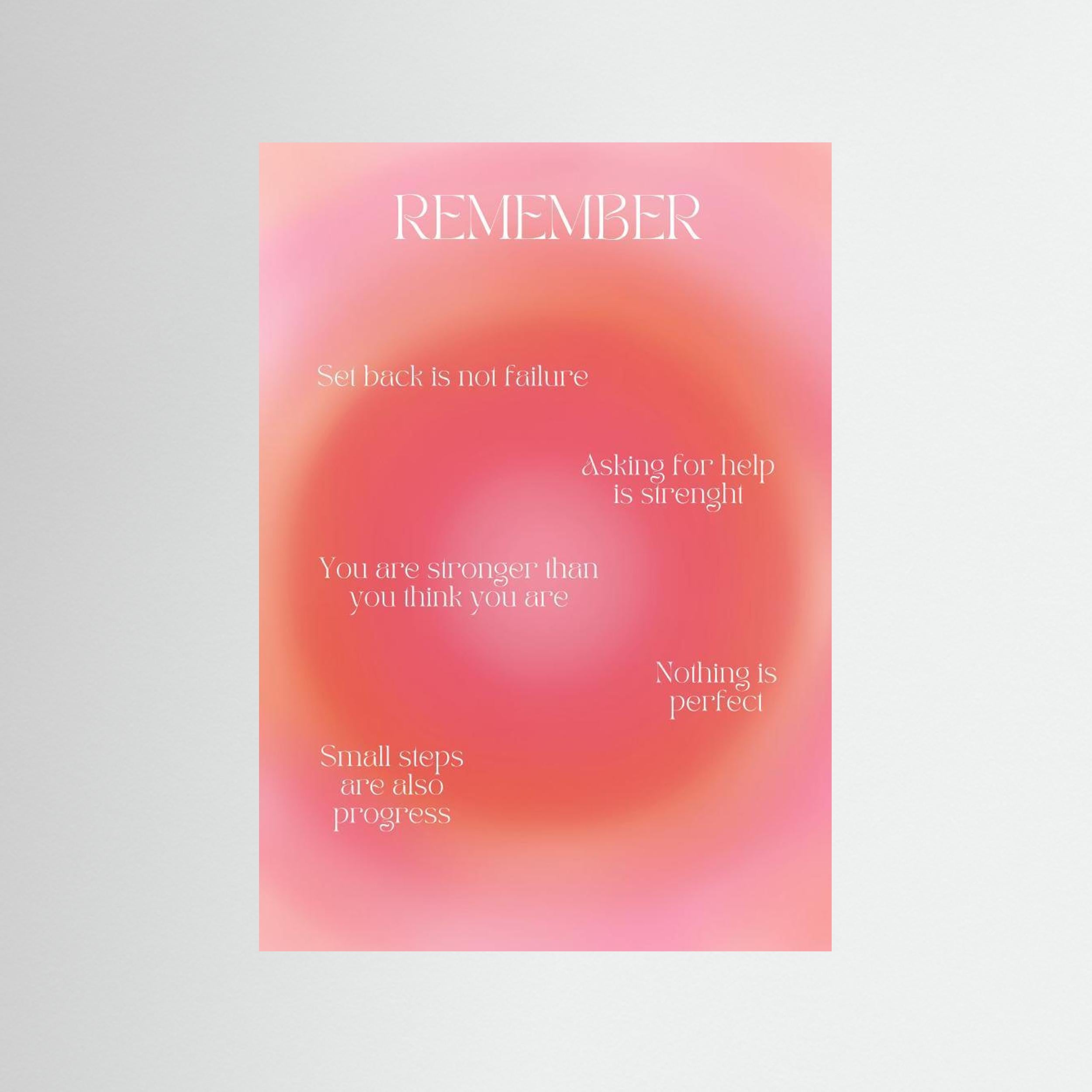 Motivational Aura Poster by Amélie