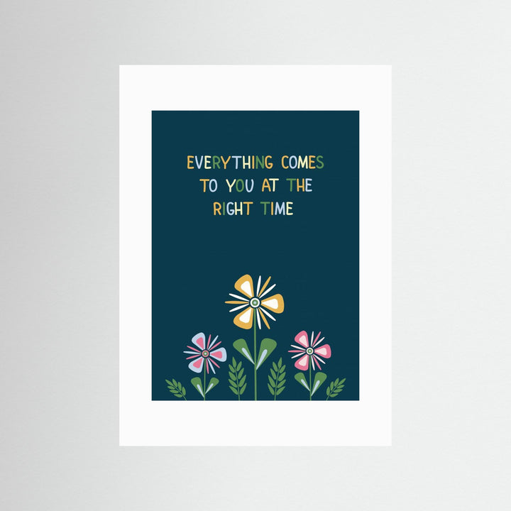 What a Wonderful World - Affirmation Poster 08 by Olena Kovalova
