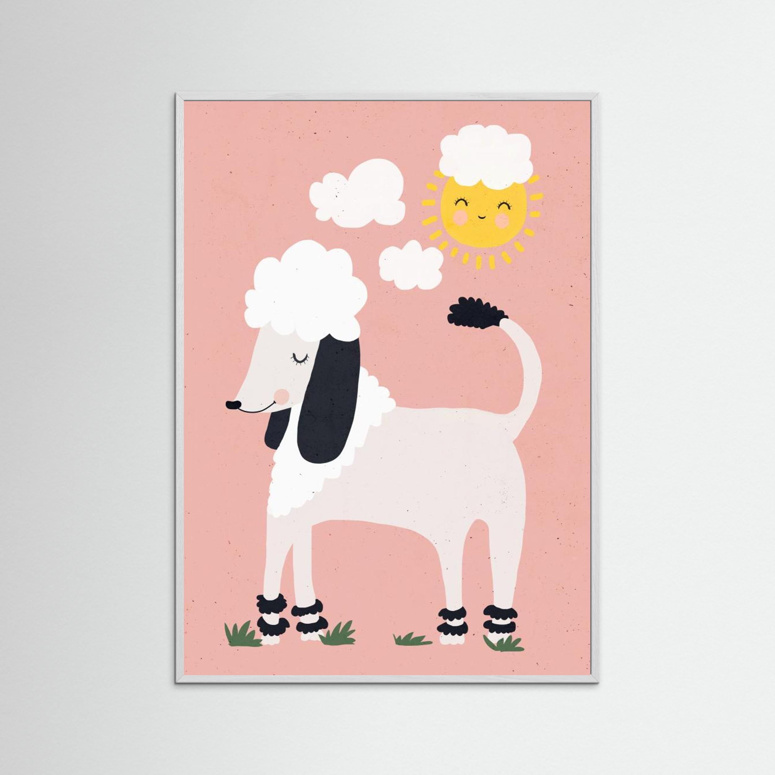 Happy Poodle by Treechild