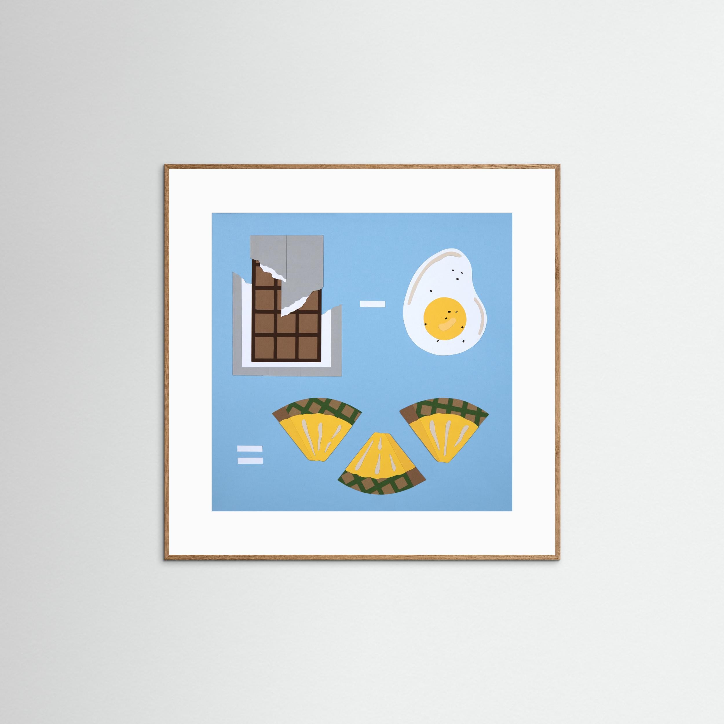 Food Math: Chocolate - Egg = Pineapple by Rankin Willard