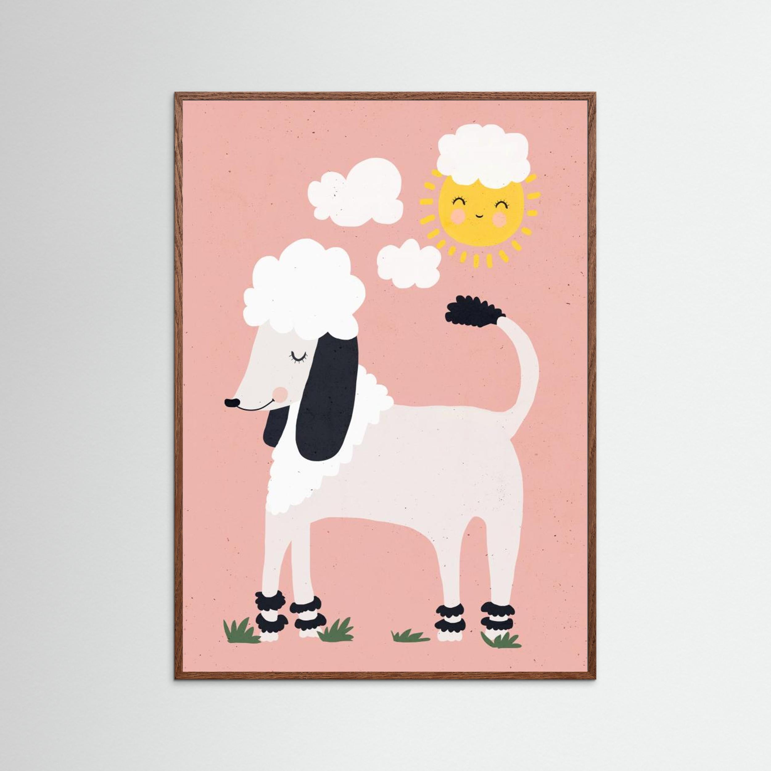 Happy Poodle by Treechild