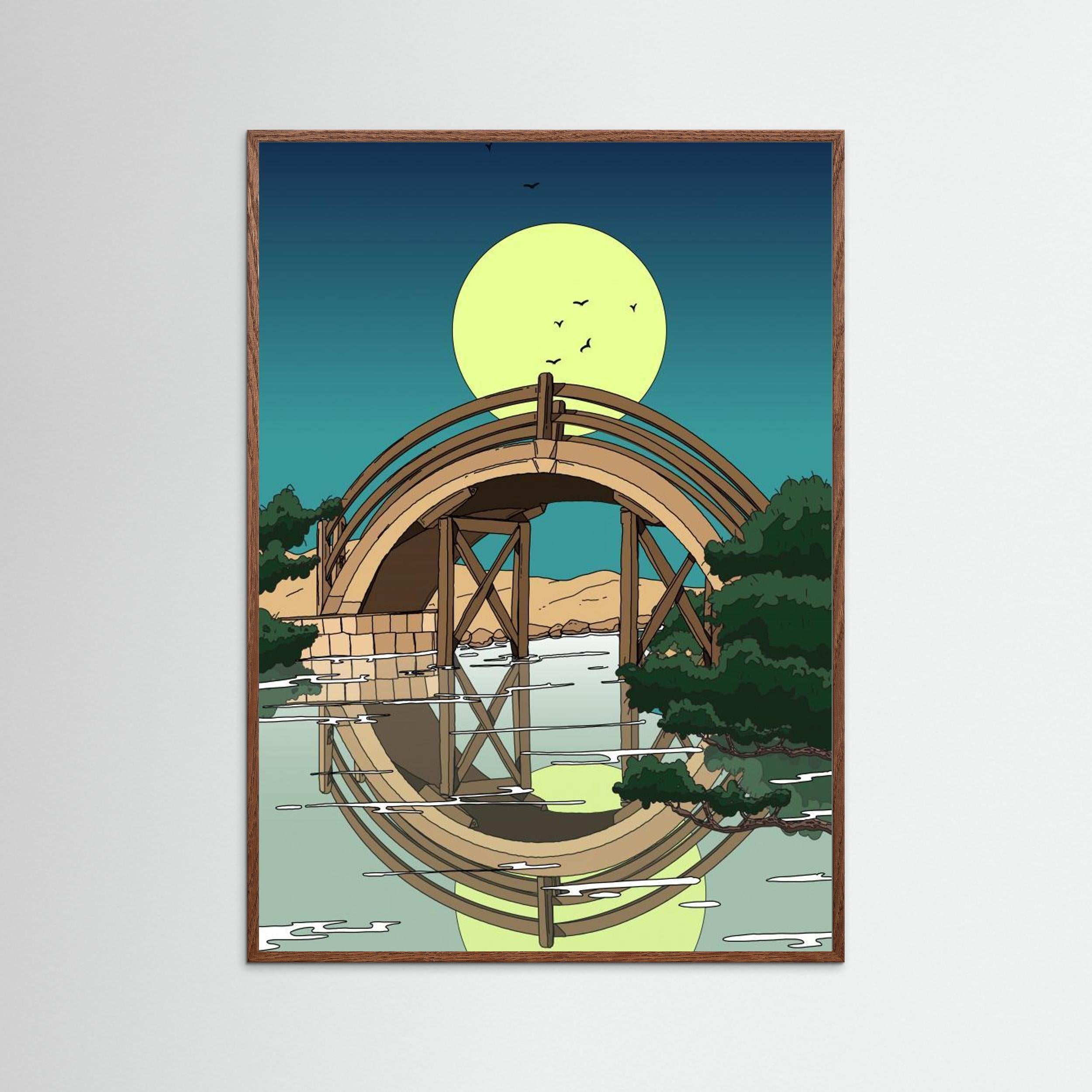 Japanese Bridge by Nicholas