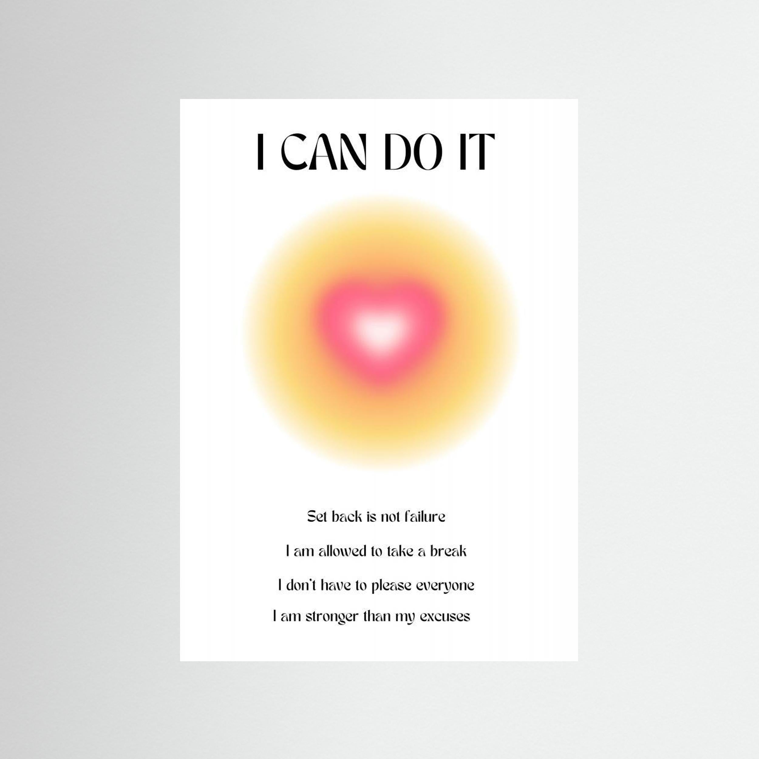 Motivational Aura Poster by Amélie