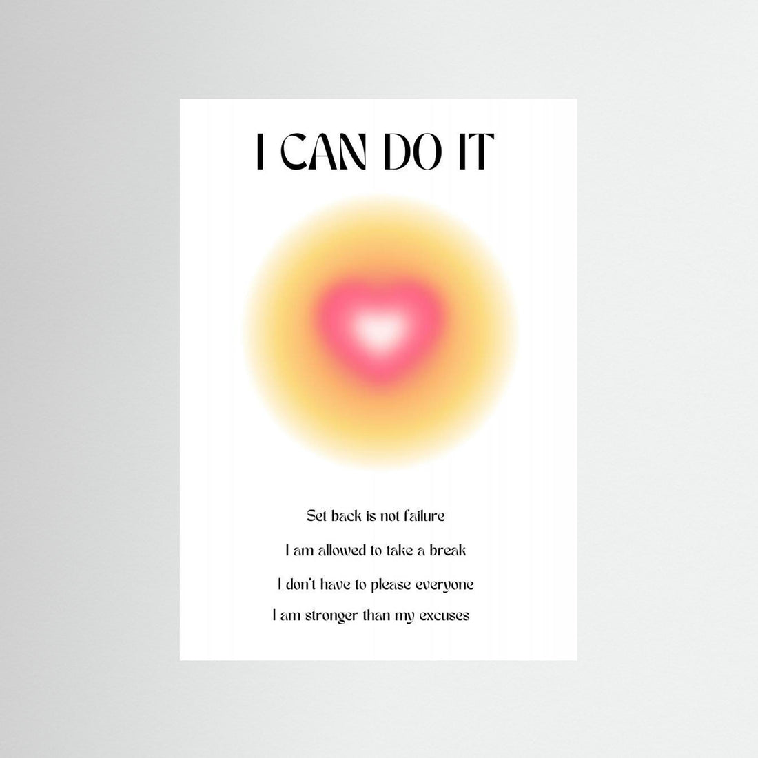 Motivational Aura Poster by Amélie