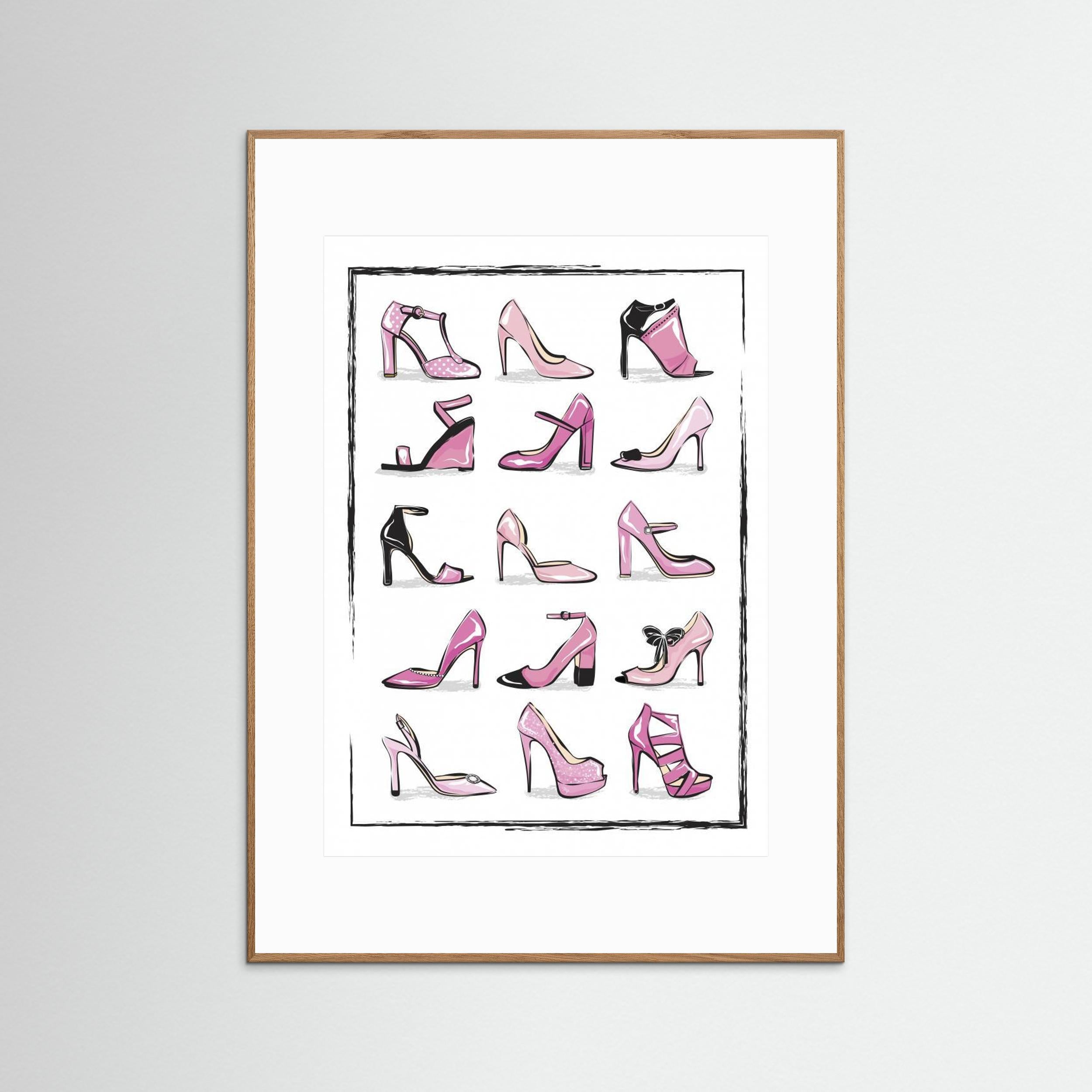 Pink Shoes by Martina