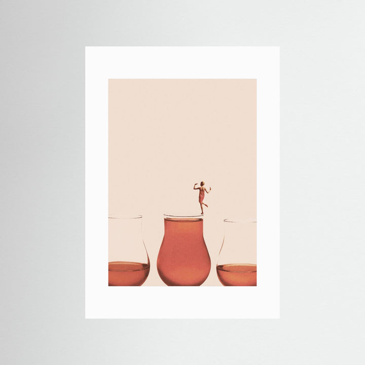 I prefer the full one by Maarten Léon - Fine Art Paper Print - dreamtprint.art - 14 x 21 cm / 5 x 8″ (A5)