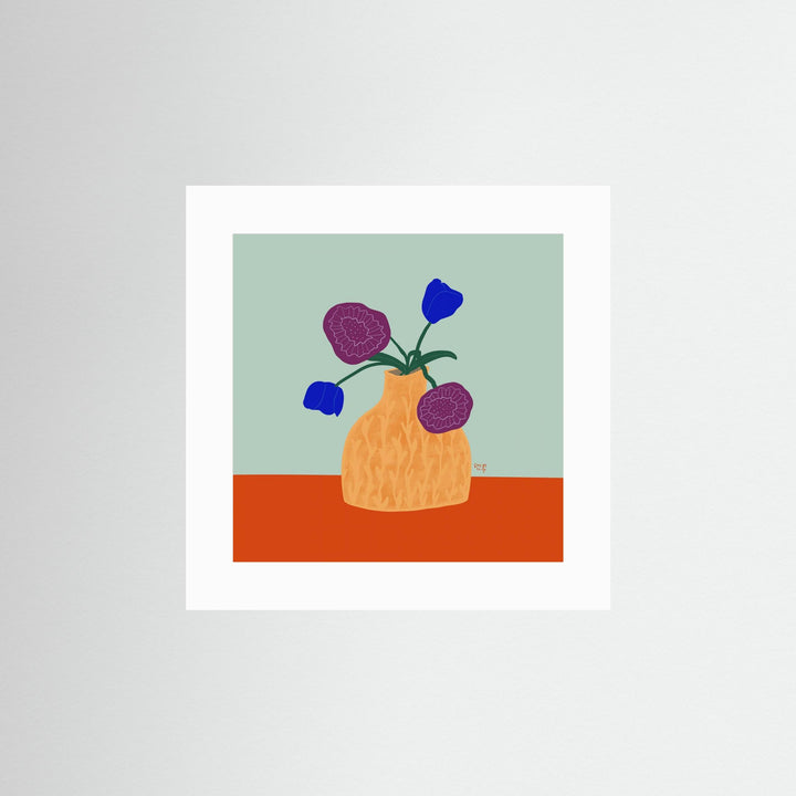 Potted Florals by Alix Campbell