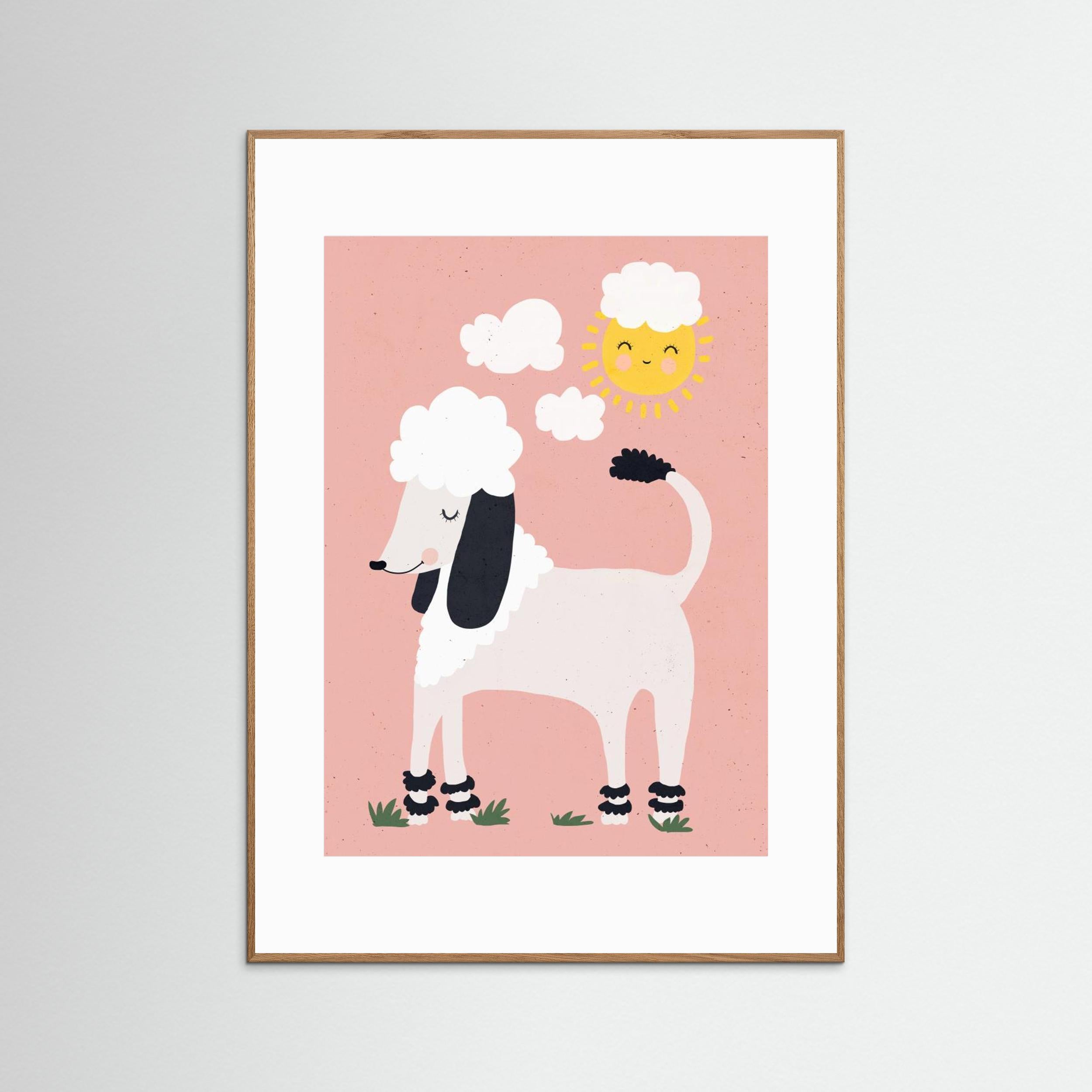 Happy Poodle by Treechild