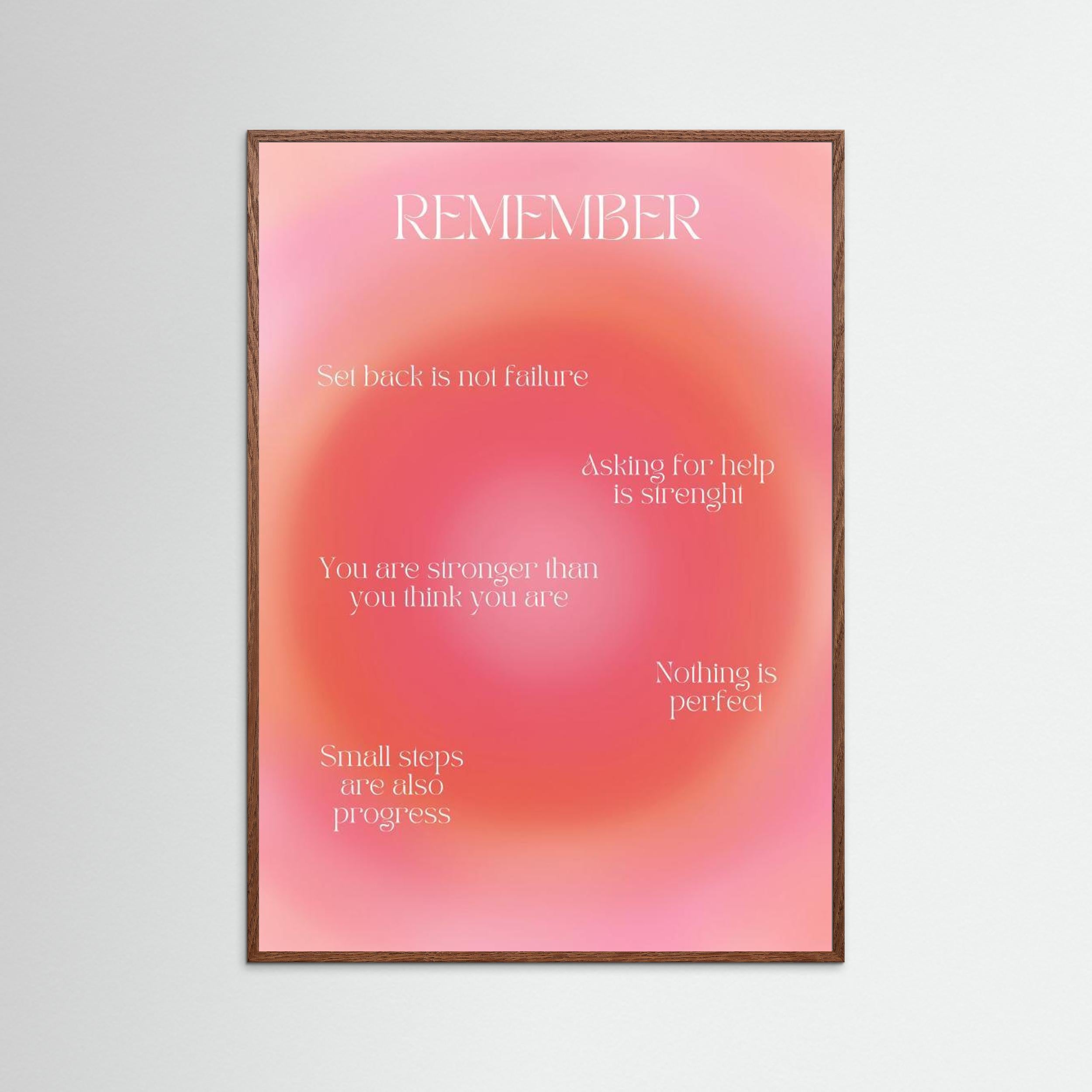 Motivational Aura Poster by Amélie