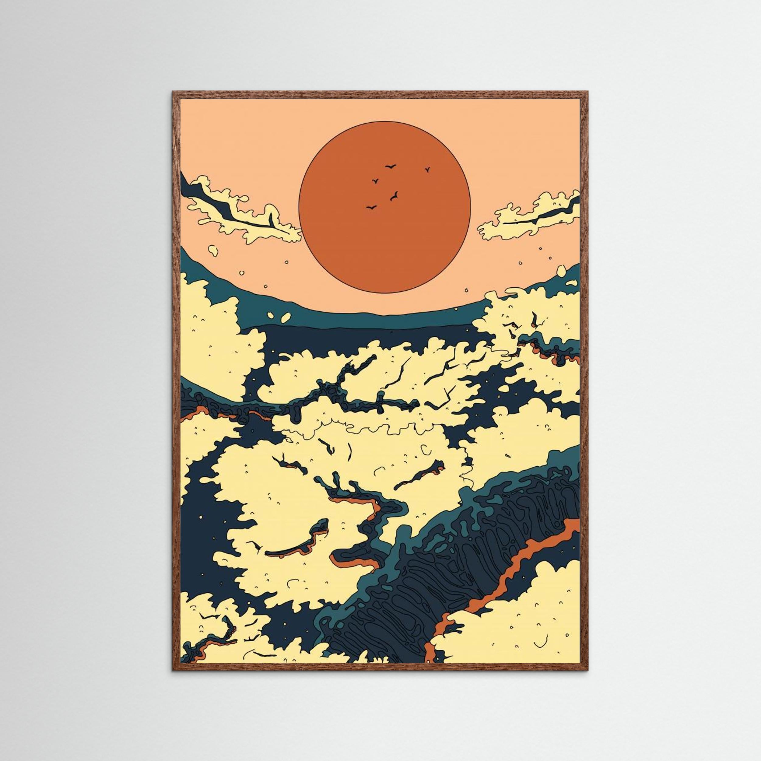 Japanese Sunset by Nicholas