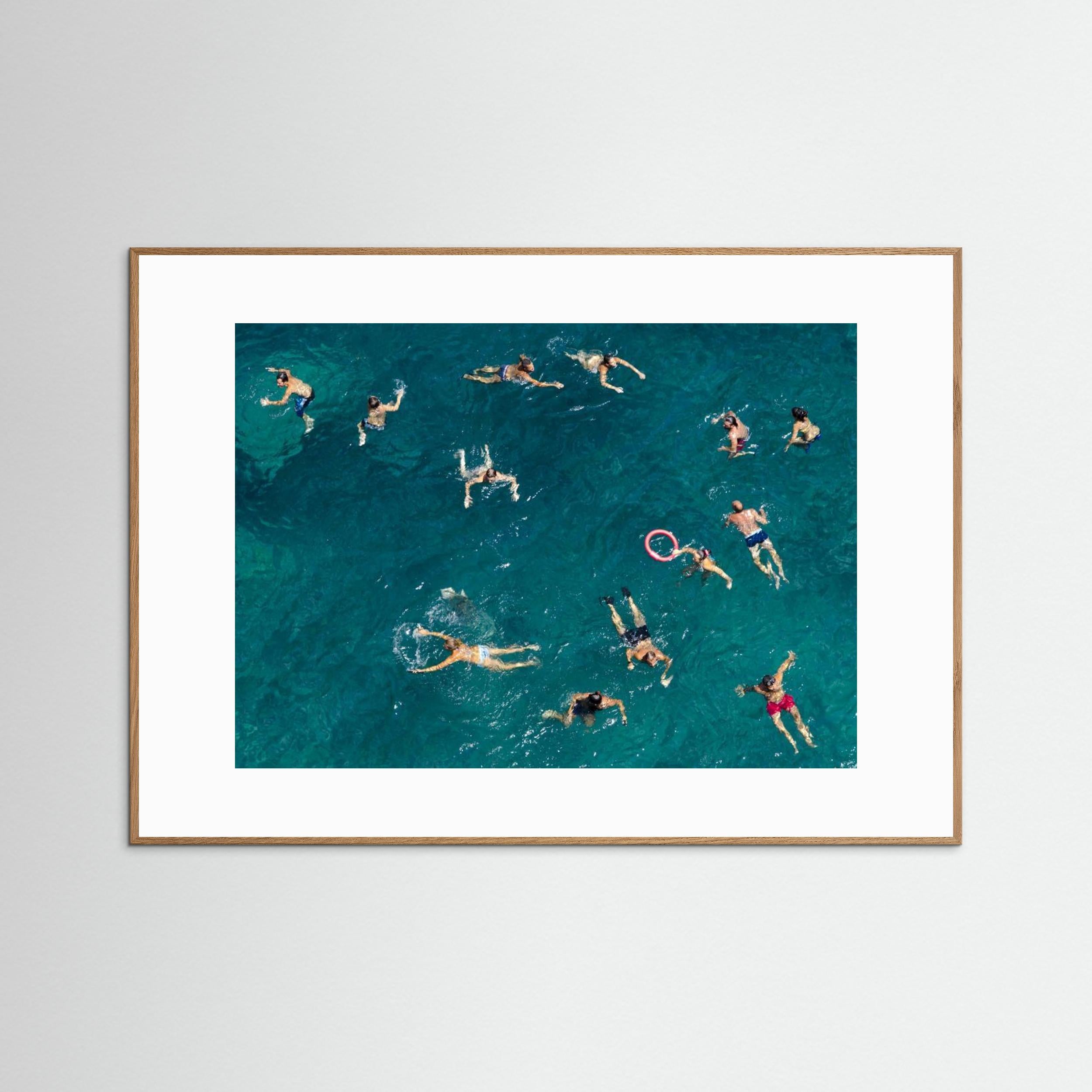 Blue water swim by Carlo Tonti