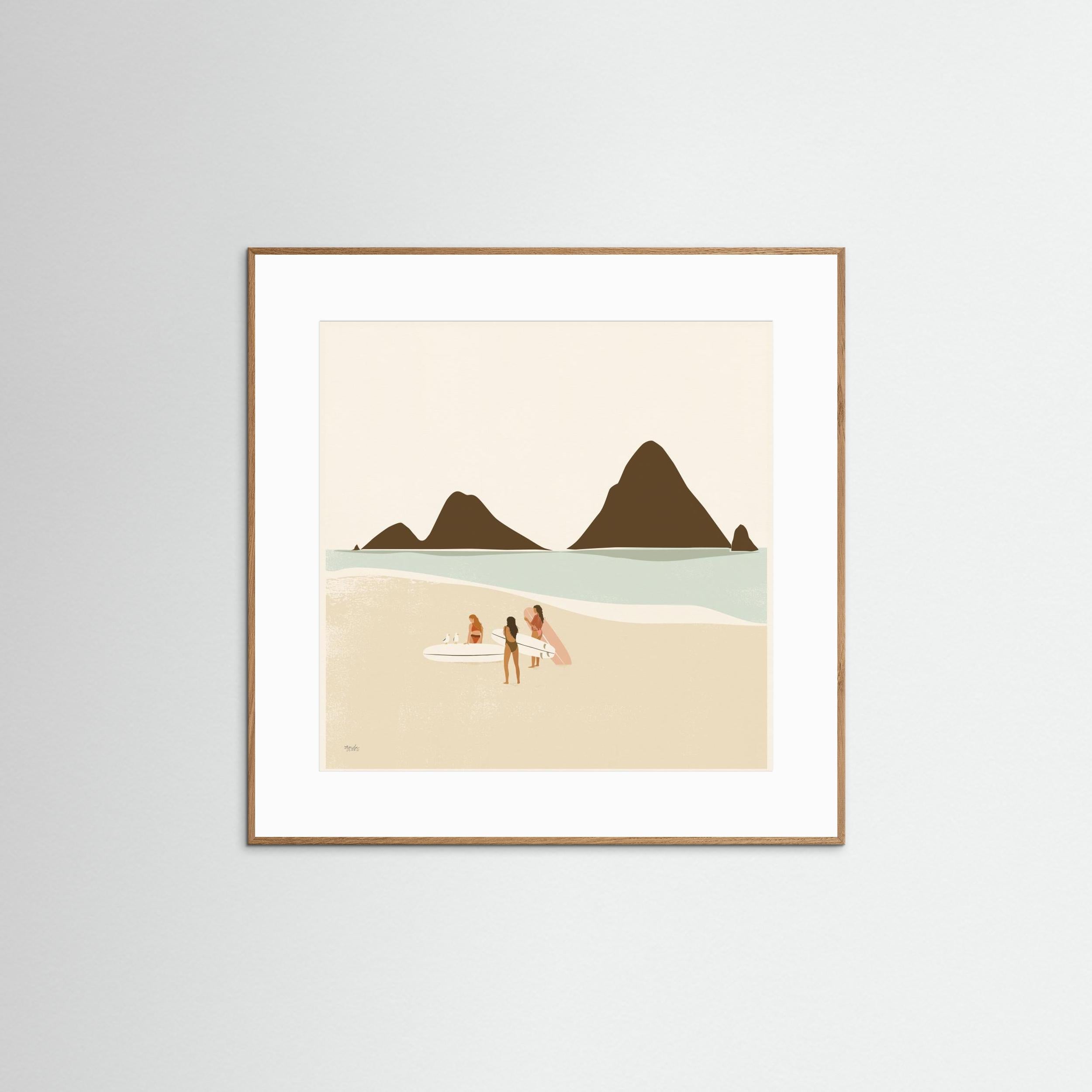 Surf Club by Andi Bell Art