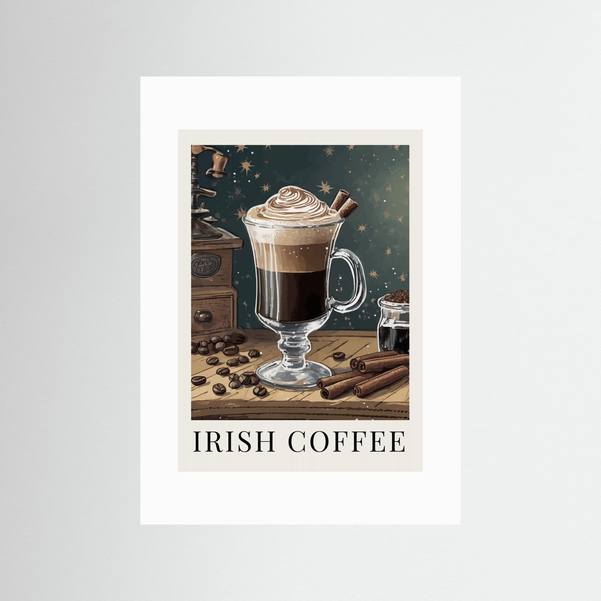 Irish Coffee by Andreas Magnusson - Fine Art Paper Print - dreamtprint.art - 14 x 21 cm / 5 x 8″ (A5)