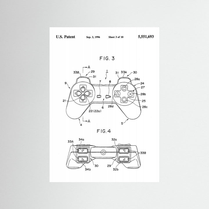 Controller Unit Patent 1996 by Andreas Magnusson