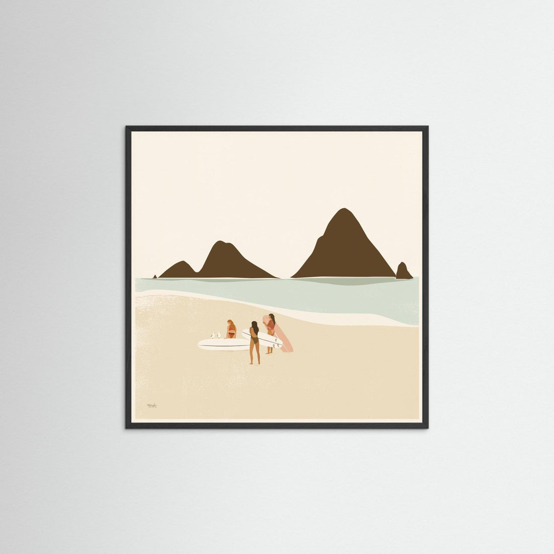 Surf Club by Andi Bell Art