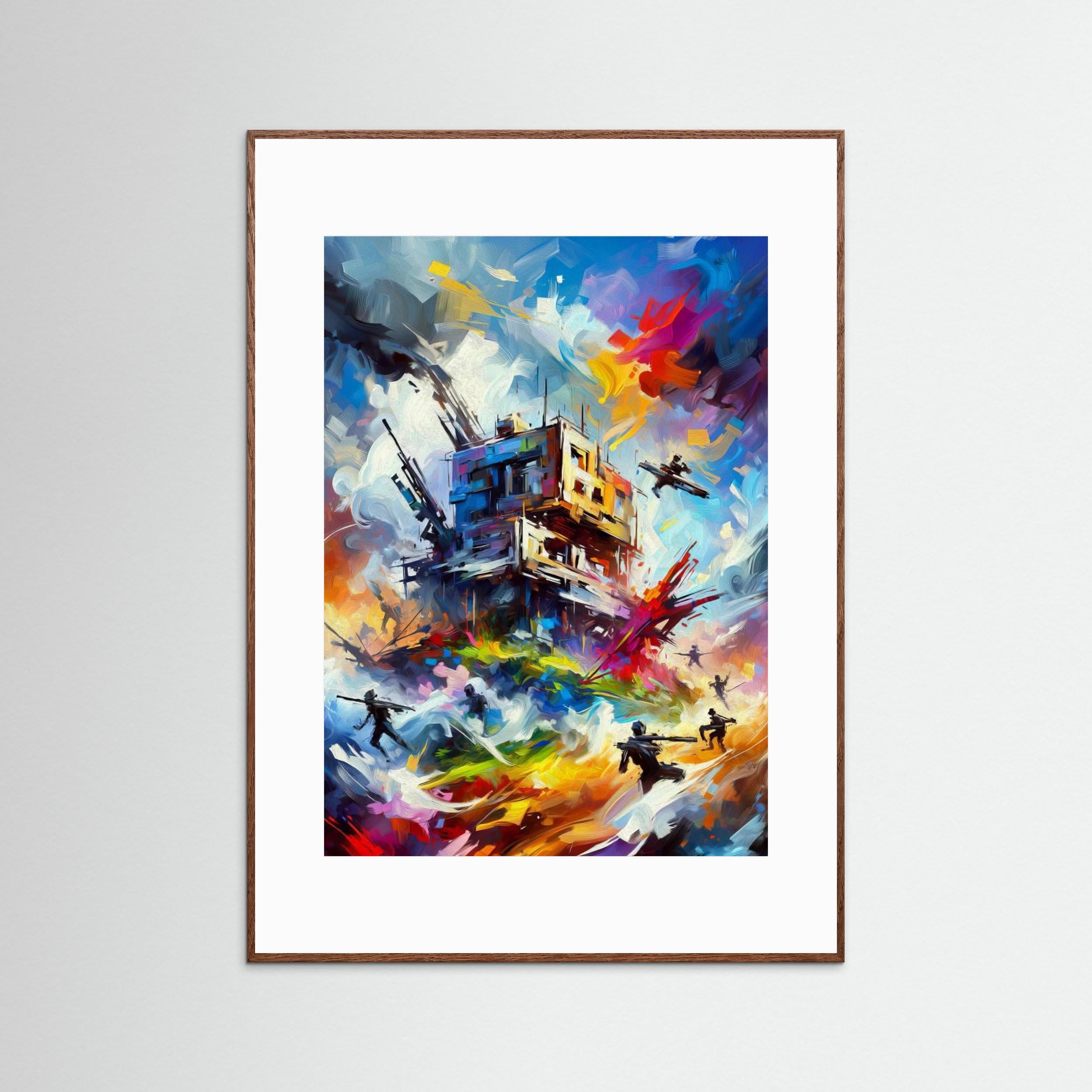 Fortnite Abstract by Andreas Magnusson